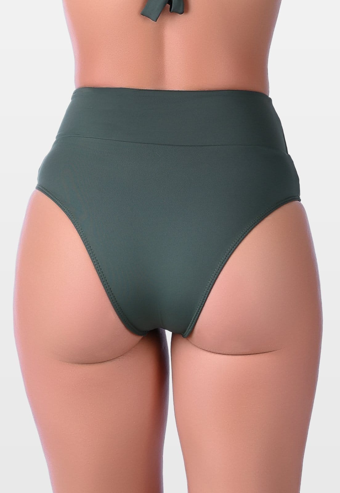 Vista 2 Calcinha Hot Pants Summer Soul Cós Duplo Escuro Summer Soul verde