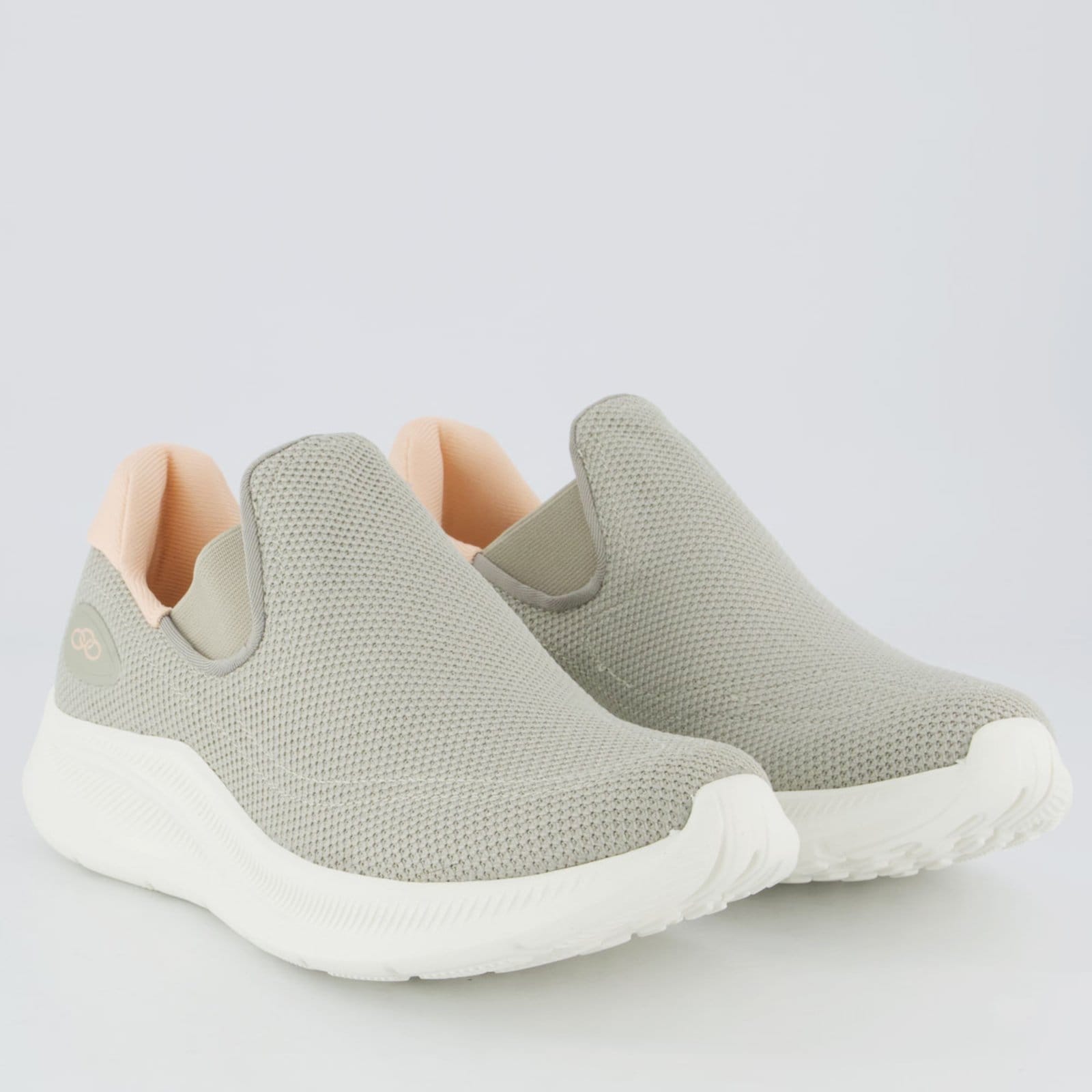 Vista 2 Tênis Olympikus Flutua 2 Feminino Cinza e Rosa OLYMPIKUS cinza rosa