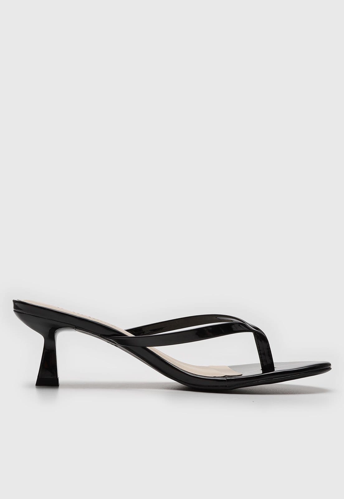 Vista 2 Tamanco cê Verniz BEBECÊ preto