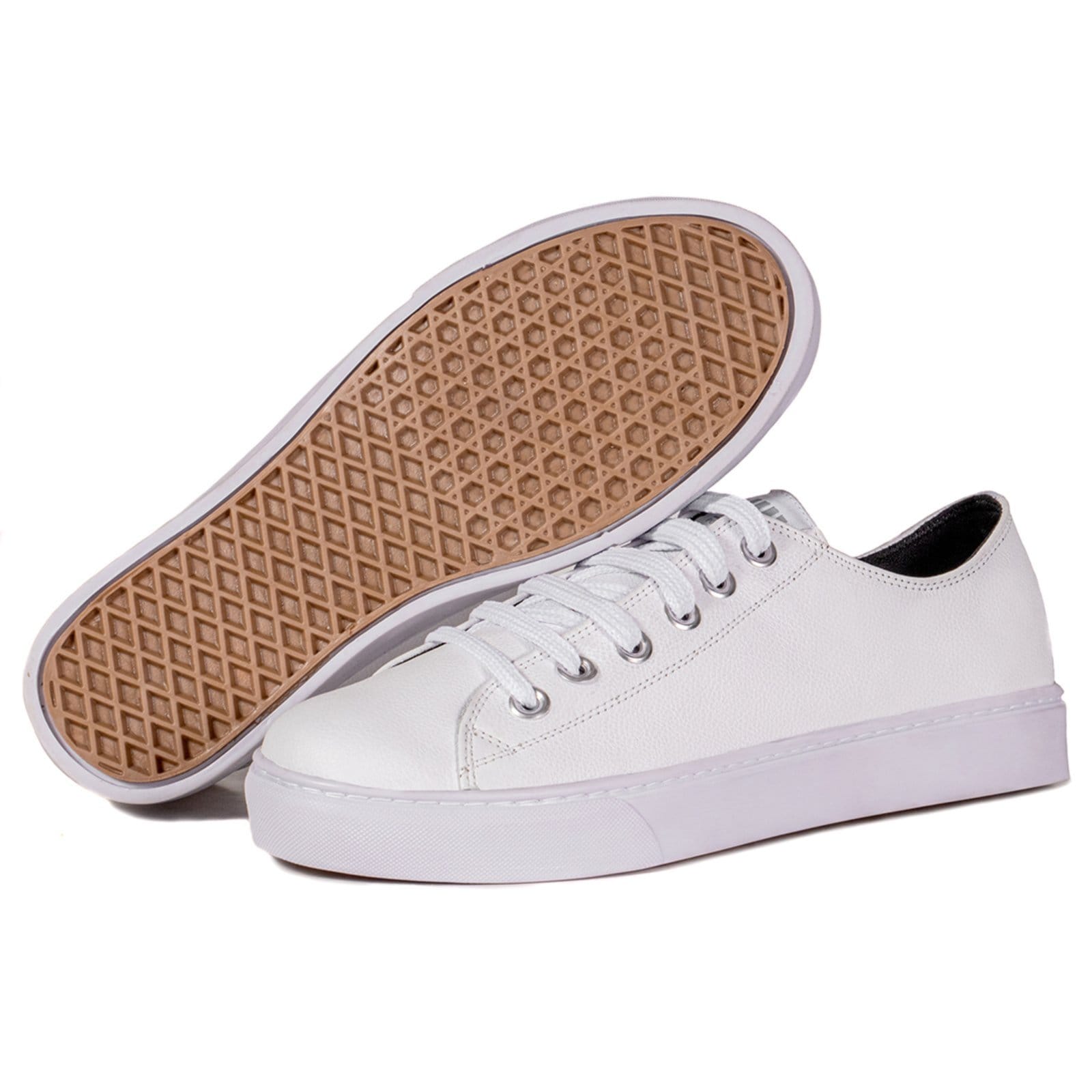 Tênis Feminino Casual Chosen em Couro Polo Urban