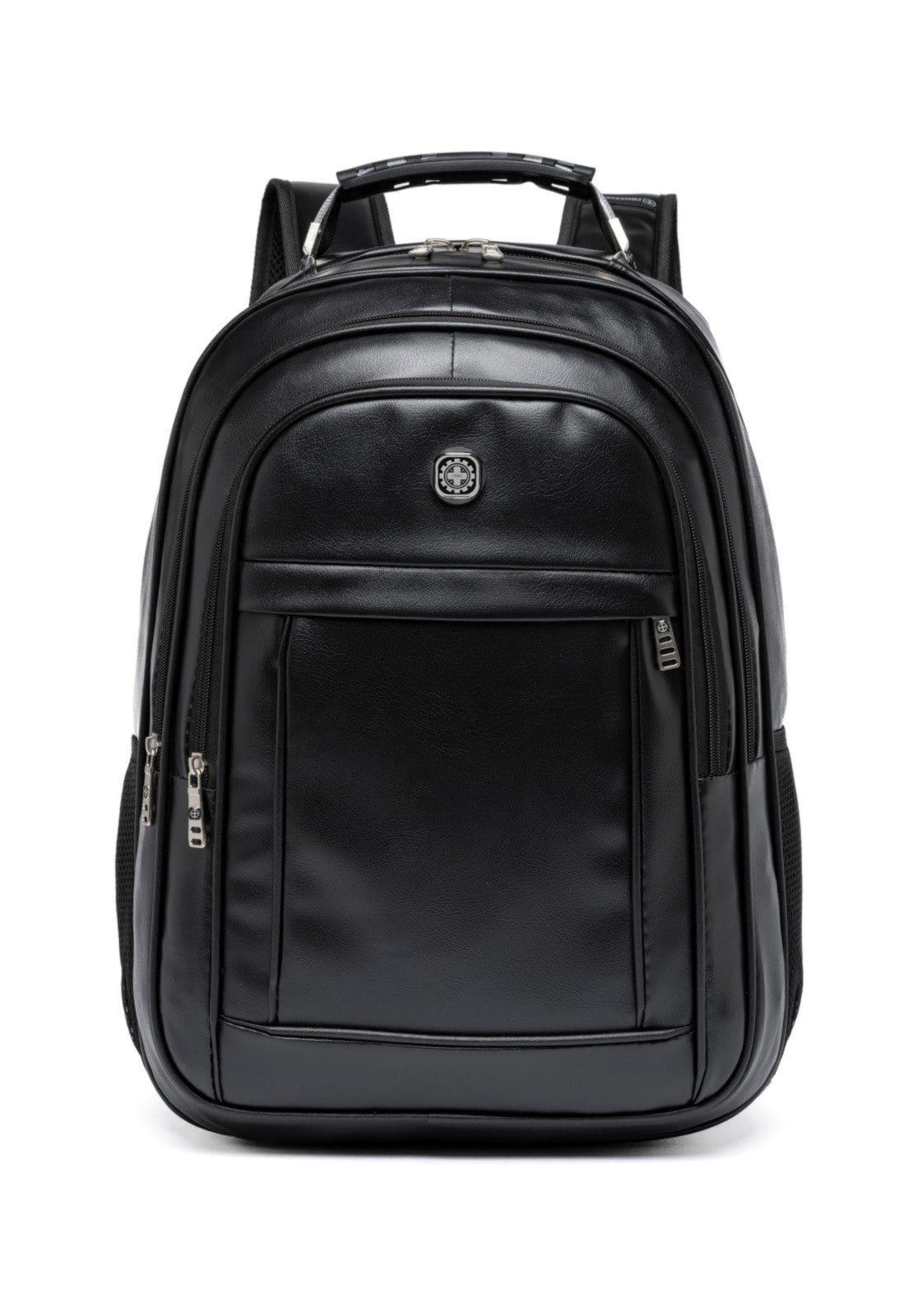 Vista principal Mochila Notebook Executiva Masculina 26 L Resistente Preta Crossgear preto