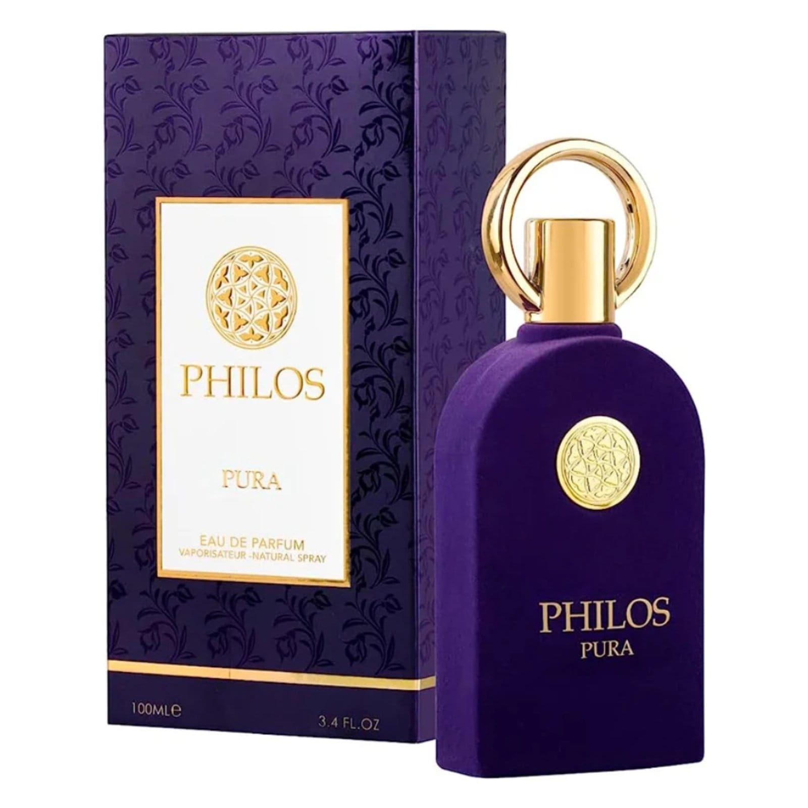 Vista 2 Maison Alhambra Philos Pura Perfume Feminino Eau de Parfum 100 ml Maison Alhambra incolor