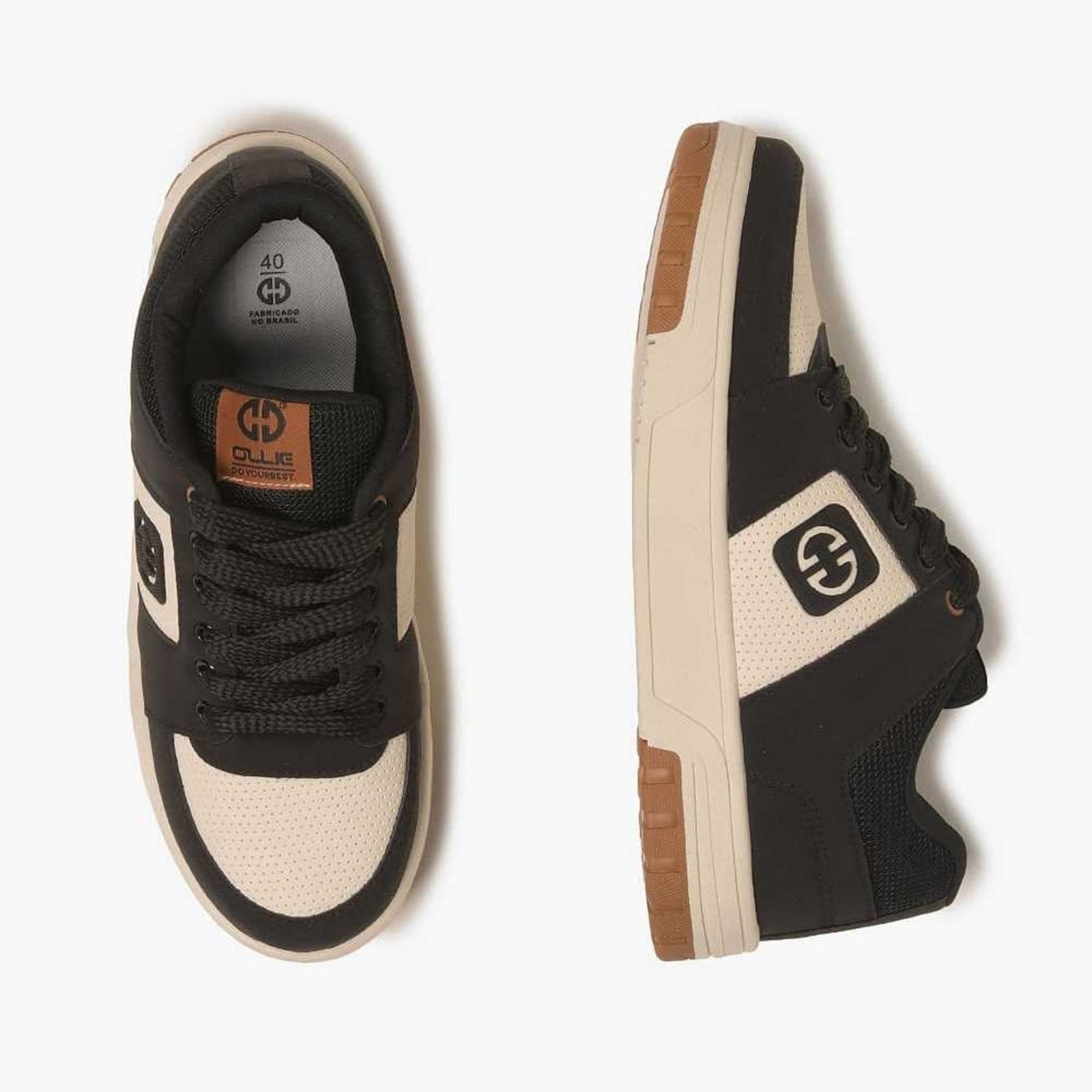 Vista 2 Tênis Masculino Ollie Furious 3 XL Ollie bege