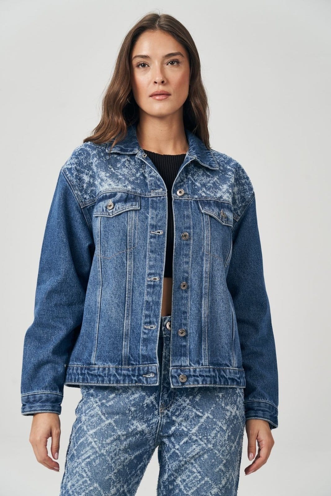 Jaqueta Regular Feminina Acostamento