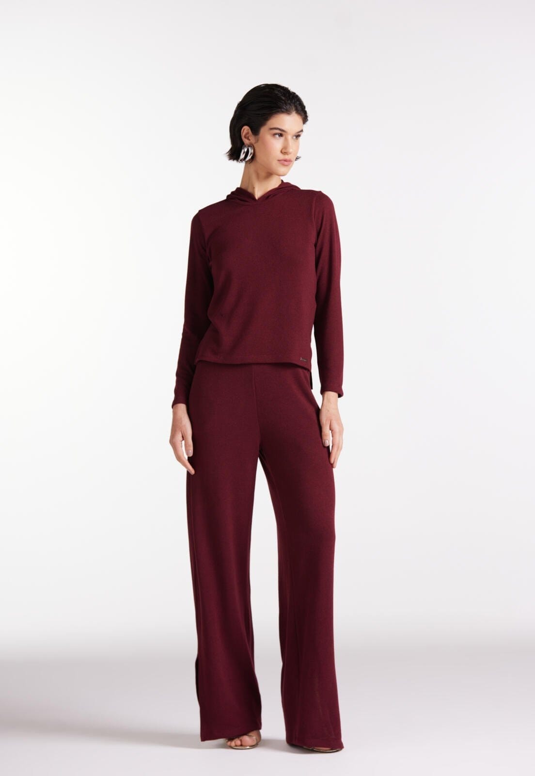 Calça Comfy Malha Tricot Traymon Sauvignon