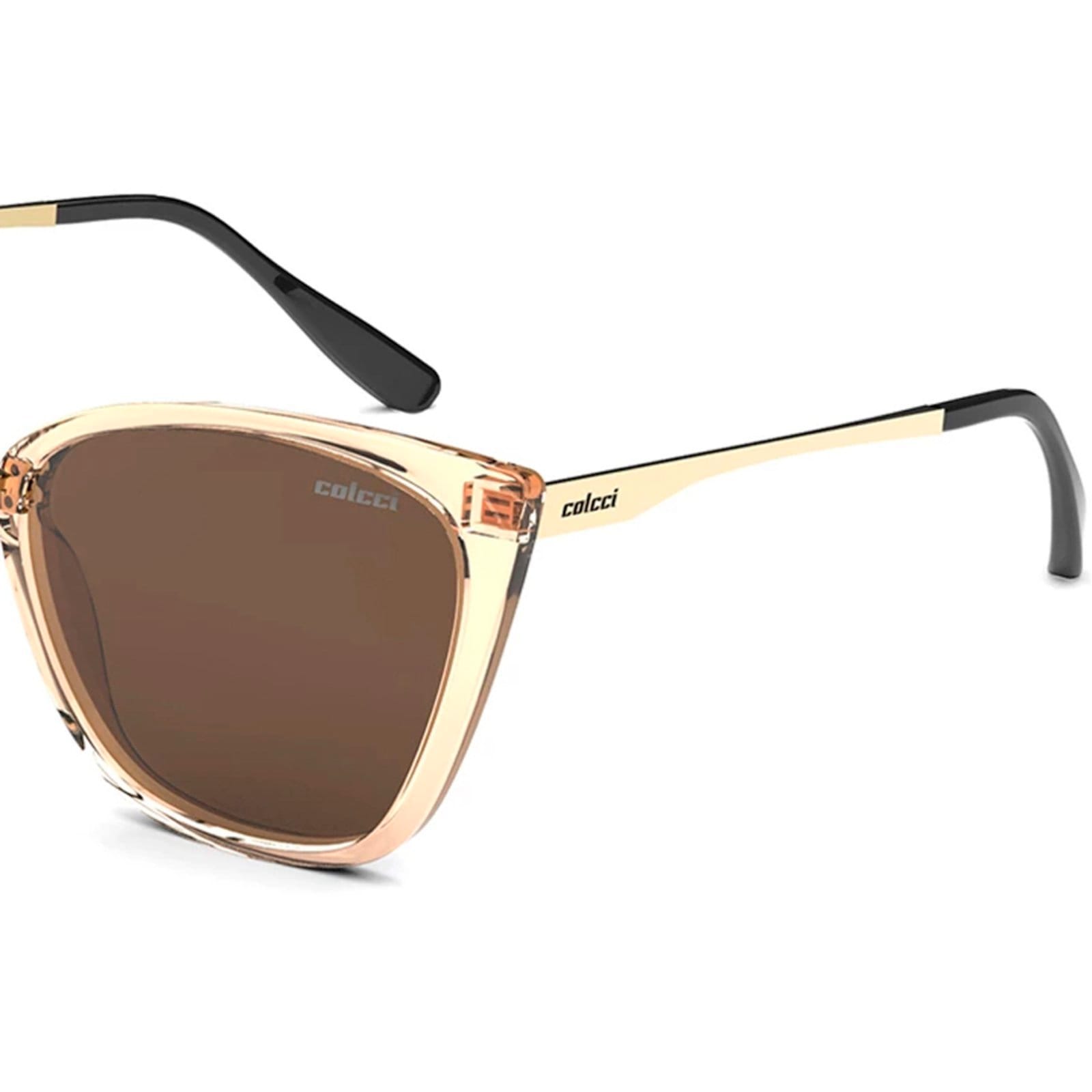 Vista 2 Óculos de Sol Colcci Aretha Feminino C0154B3834 Colcci bege