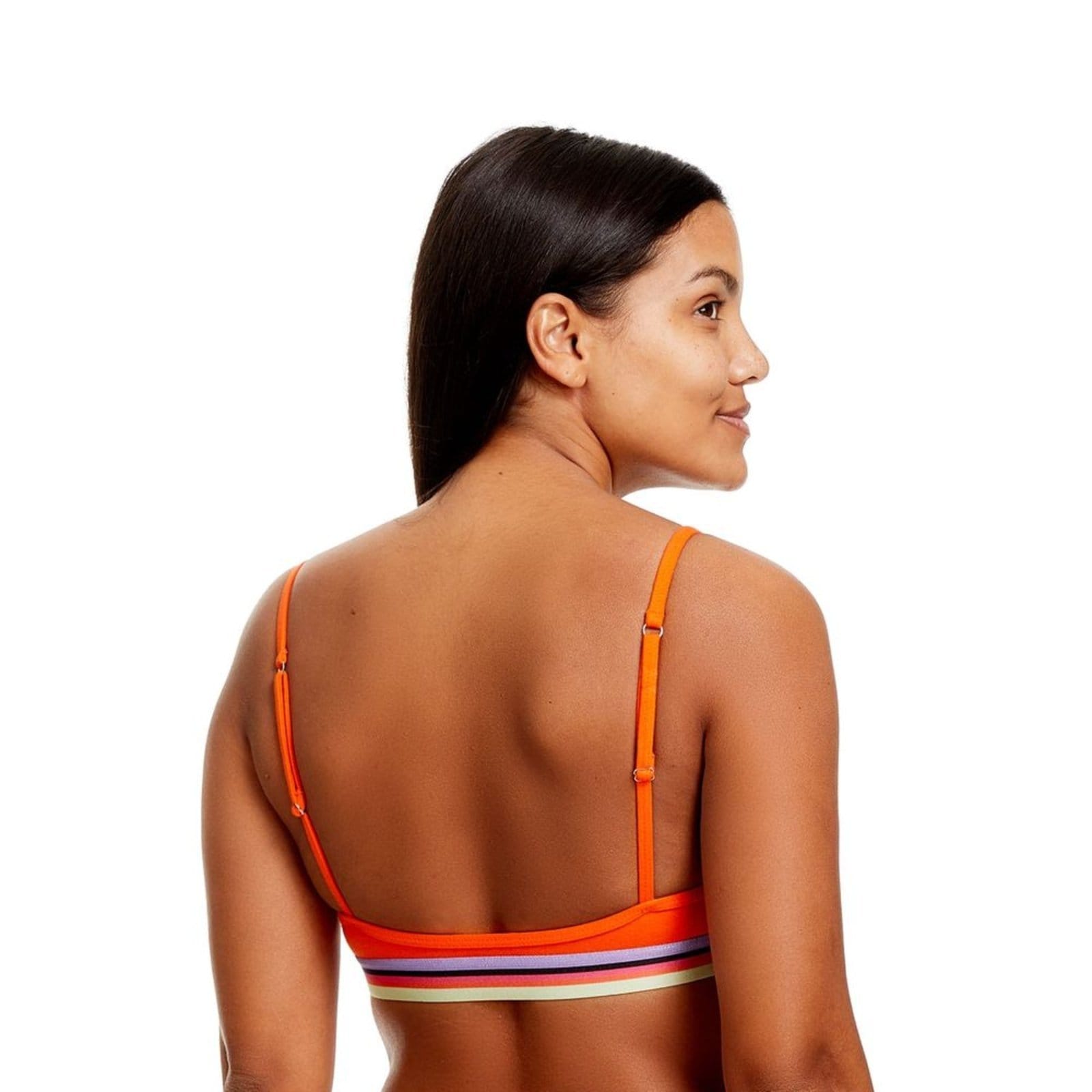 Vista 2 Top Triângulo Pop Marcyn Lingerie laranja