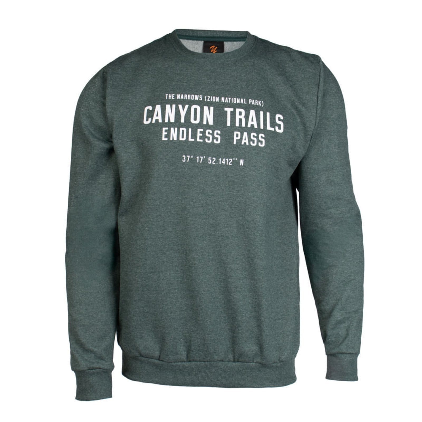 Vista 2 Moletom Masculino Desayner Estampa Frontal Mescla Desayner verde