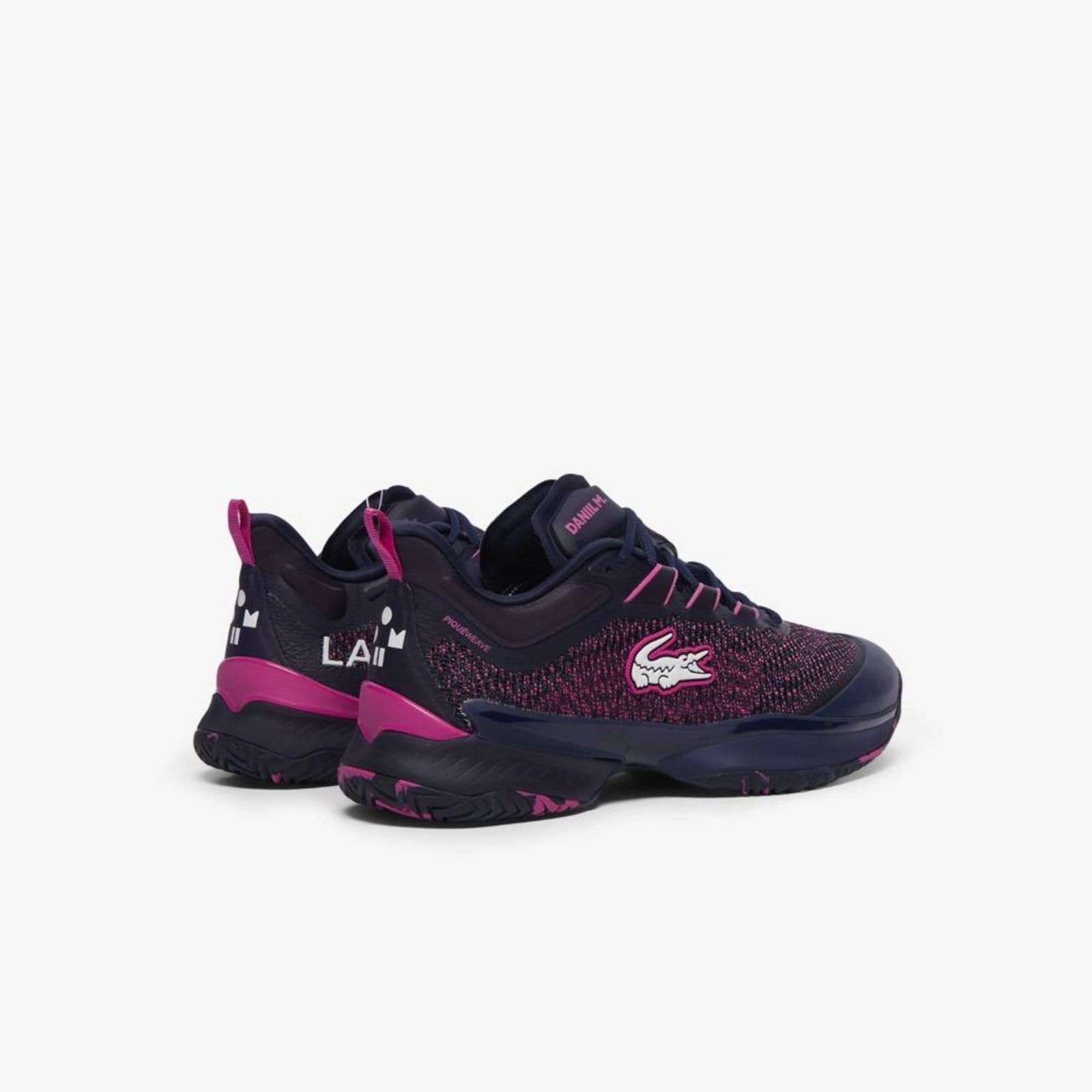 Vista 2 Tênis Lacoste Lacoste de Tênis Lacoste masculinas AG-LT23 Ultra x Daniil Medvedev Lacoste roxo