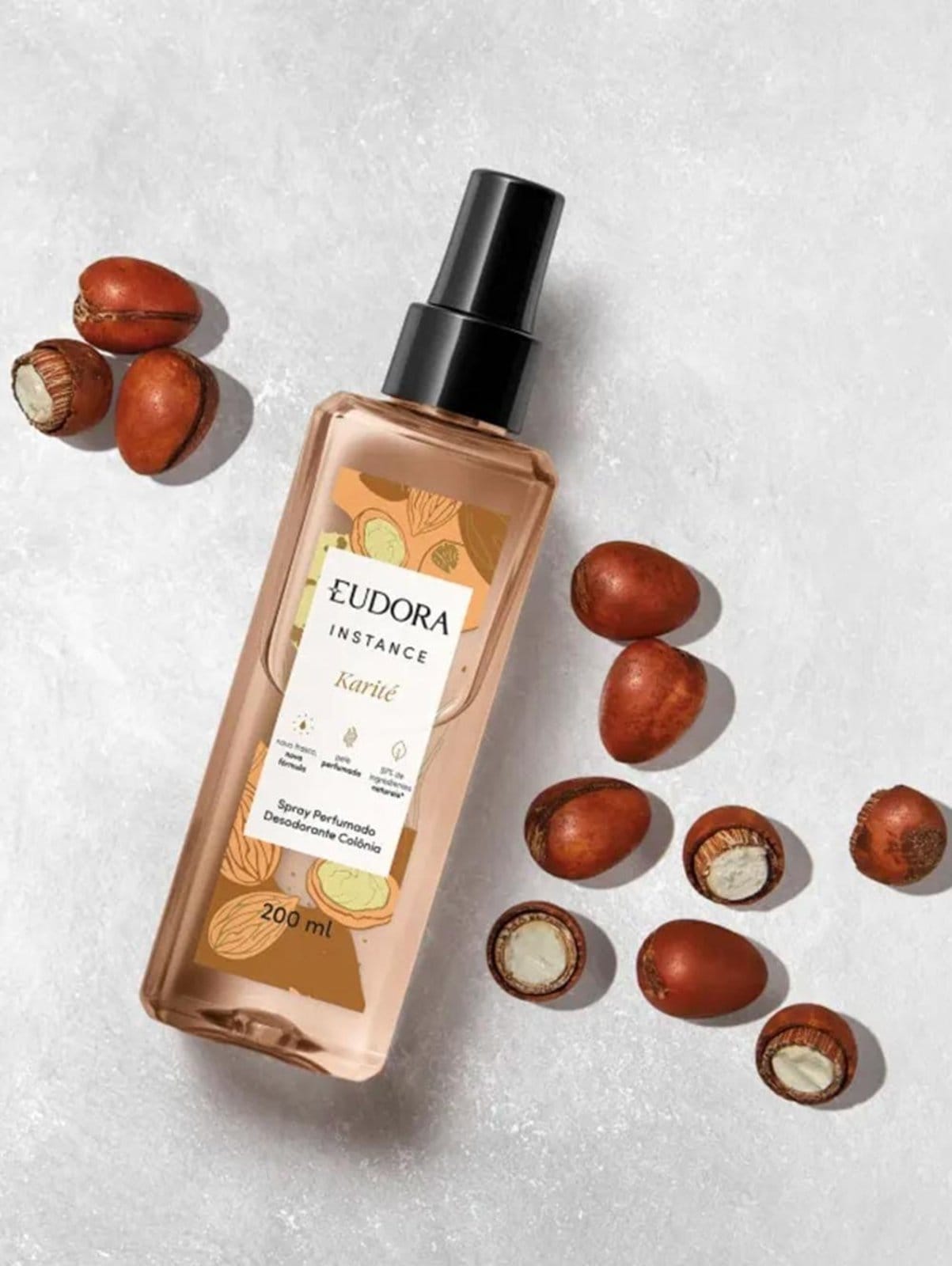 Deo Colônia Instance Karité Eudora 200ml