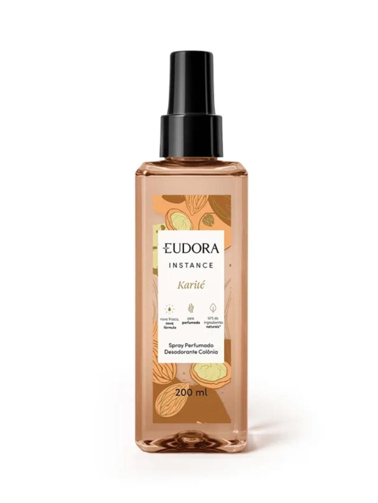 Vista 2 Deo Colônia Instance Karité Eudora 200ml Eudora unico