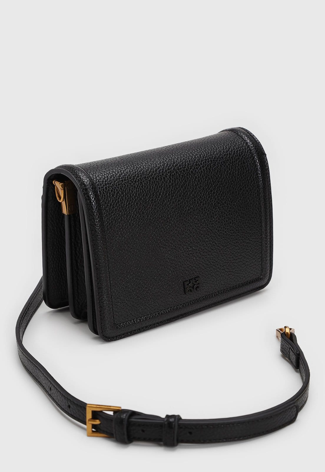 Vista 2 Bolsa Tiracolo Feminina Degalls Alça Removível Preta Degalls preto