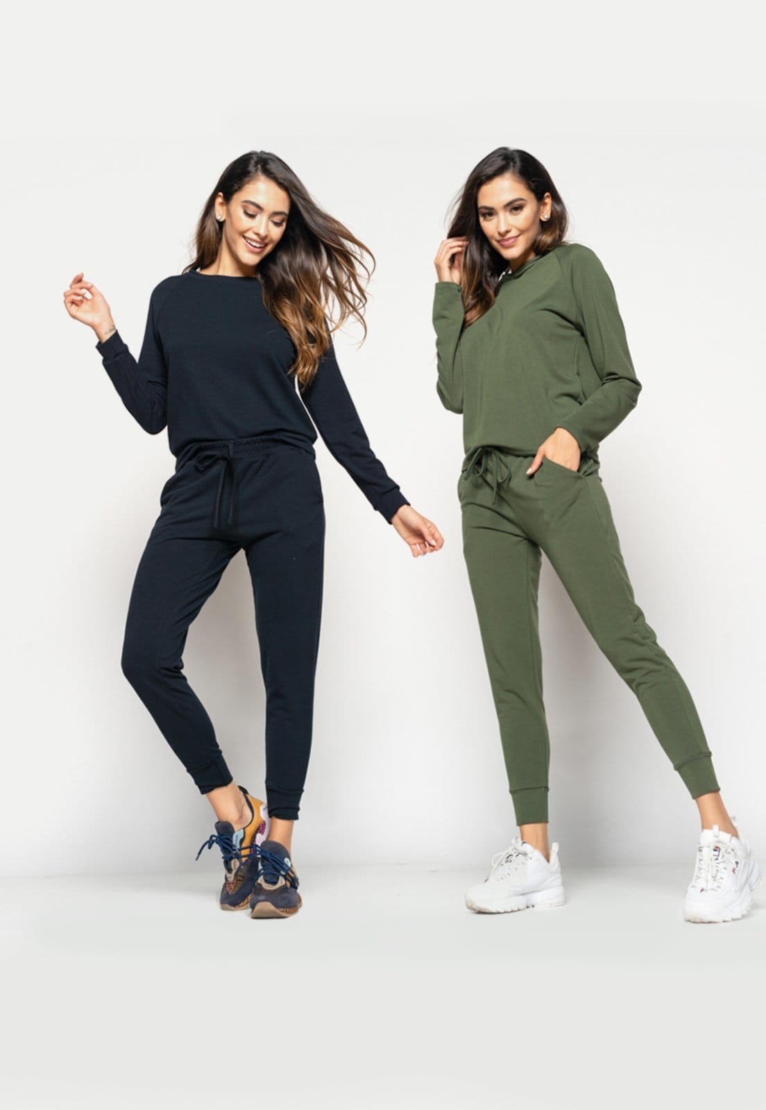 Kit 2 Calças Salvatore Comfy Jogger Moletinho e Verde