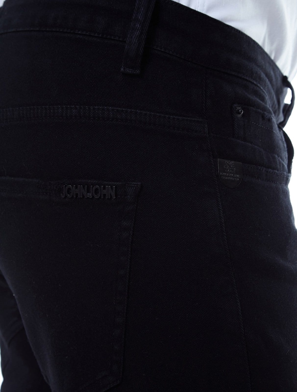 Vista 2 Calça Jeans John John Masculina Slim Catagena Preta John John preto