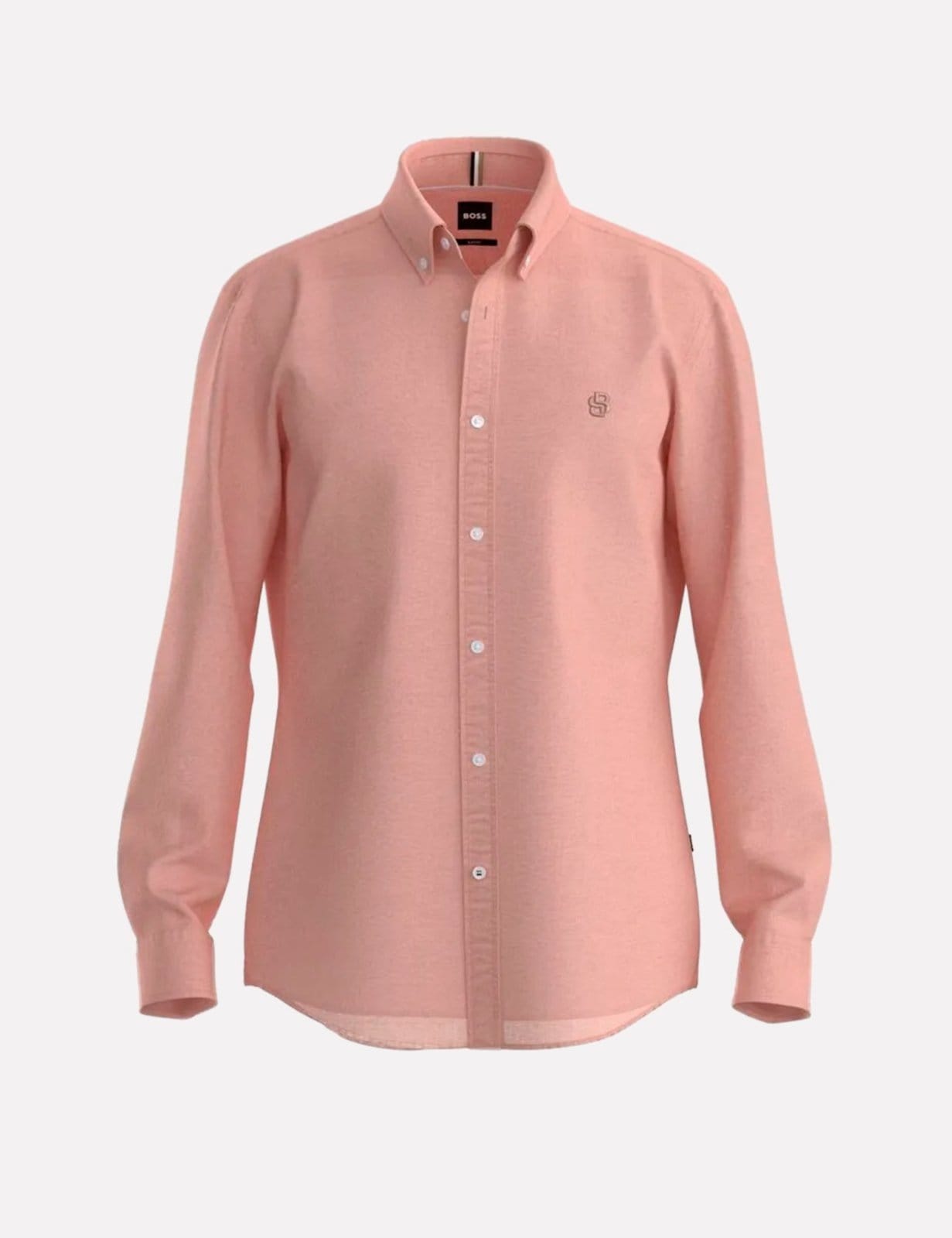 Camisa Hugo Boss Masculina Slim H-ROAN-BD-E-C1-253 Salmão