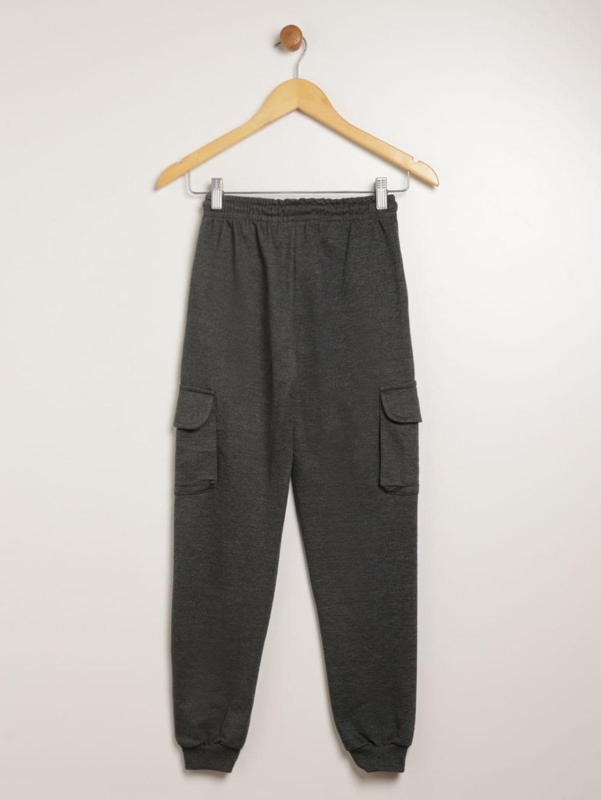 Vista 2 Infantil - Calça Moletinho Cargo Juvenil Para Menino DZero verde