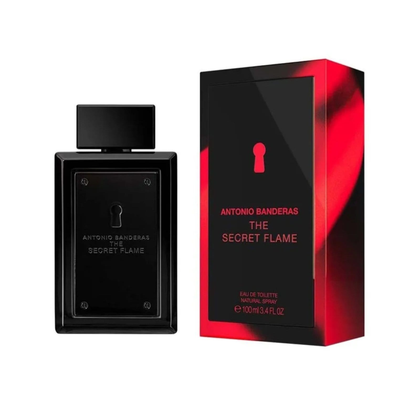 Vista principal Perfume The Secret Flame Banderas Eau de Toilette Masculino Antonio Banderas preto