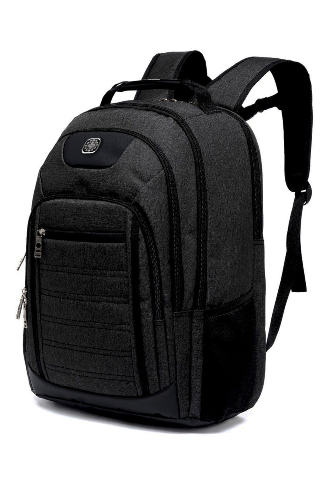 Vista 2 Mochila Crossgear Premiun 21l Notebook Executiva Crossgear cinza