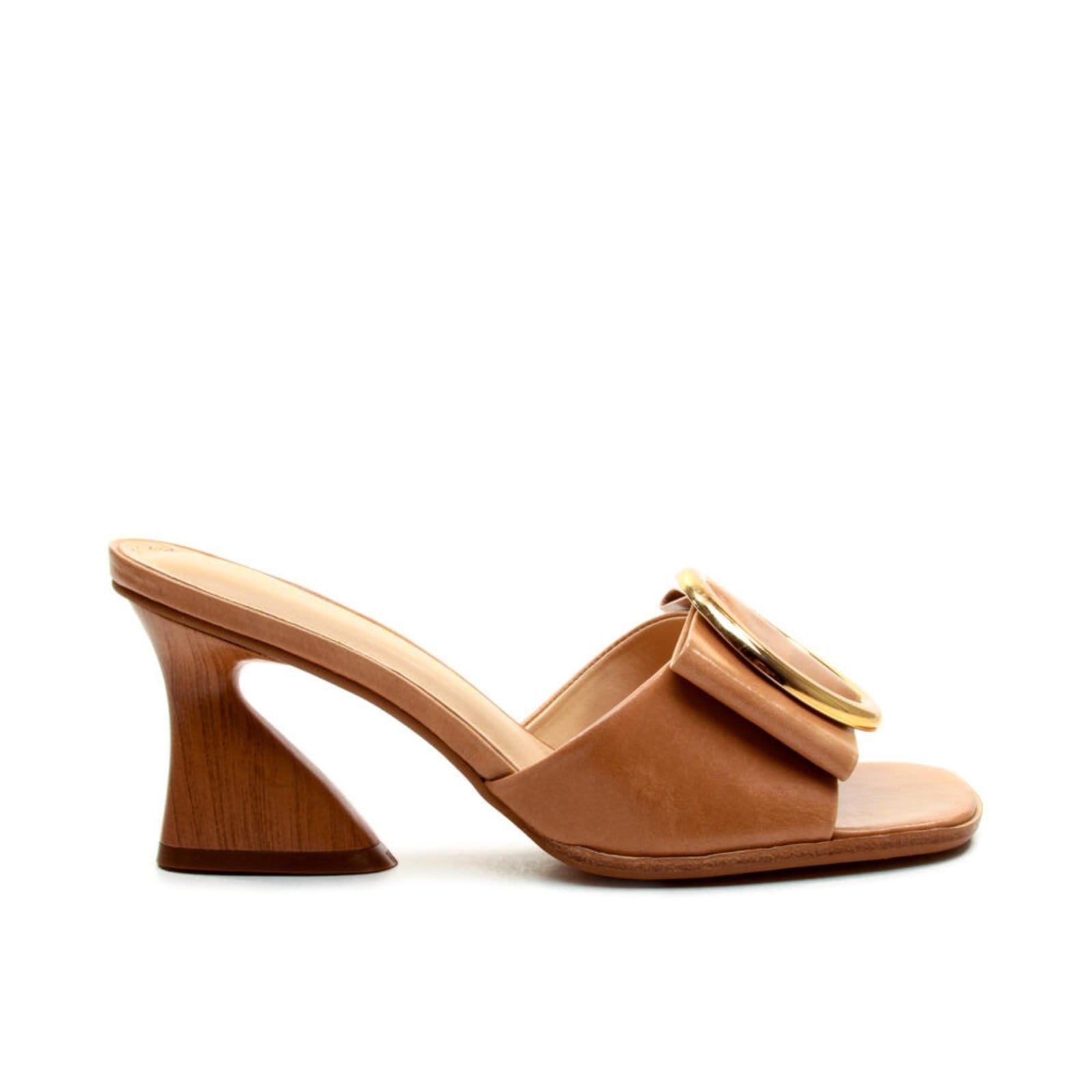 Tamanco Couro Salto Médio Cecconello 2747008-1