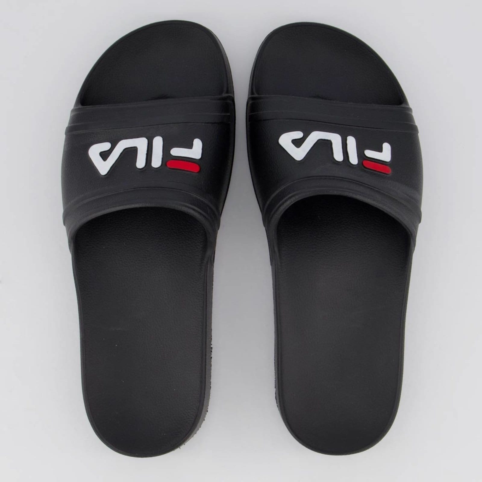 Chinelo Fila Sleek Slide e Branco