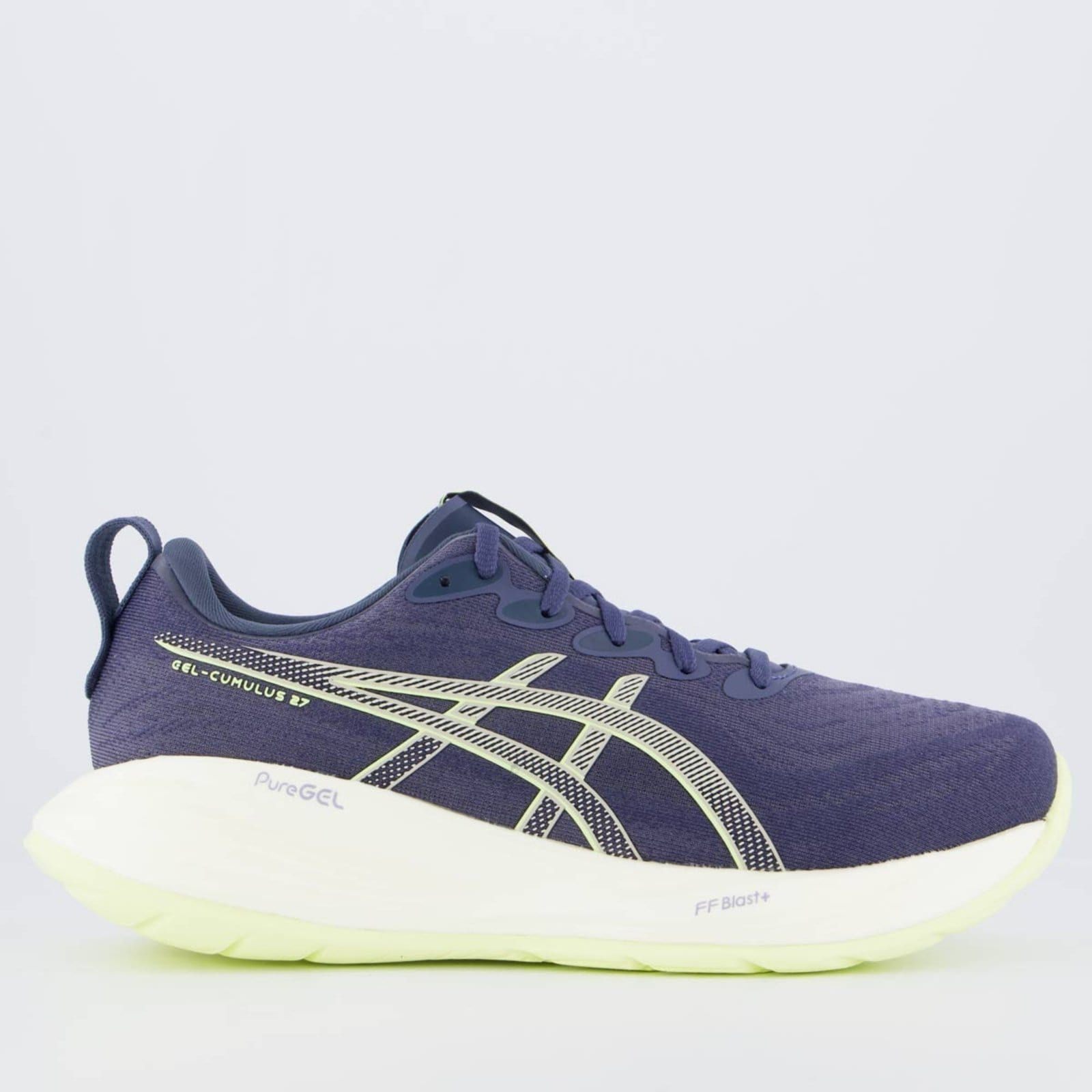 Tênis Asics Gel Cumulus 27 Cinza e Verde