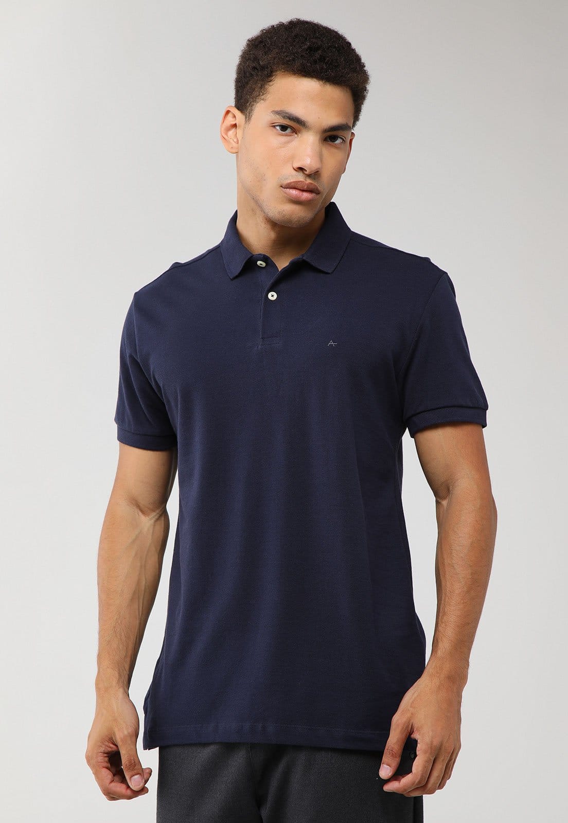 Polo Masculina Aramis Bordado