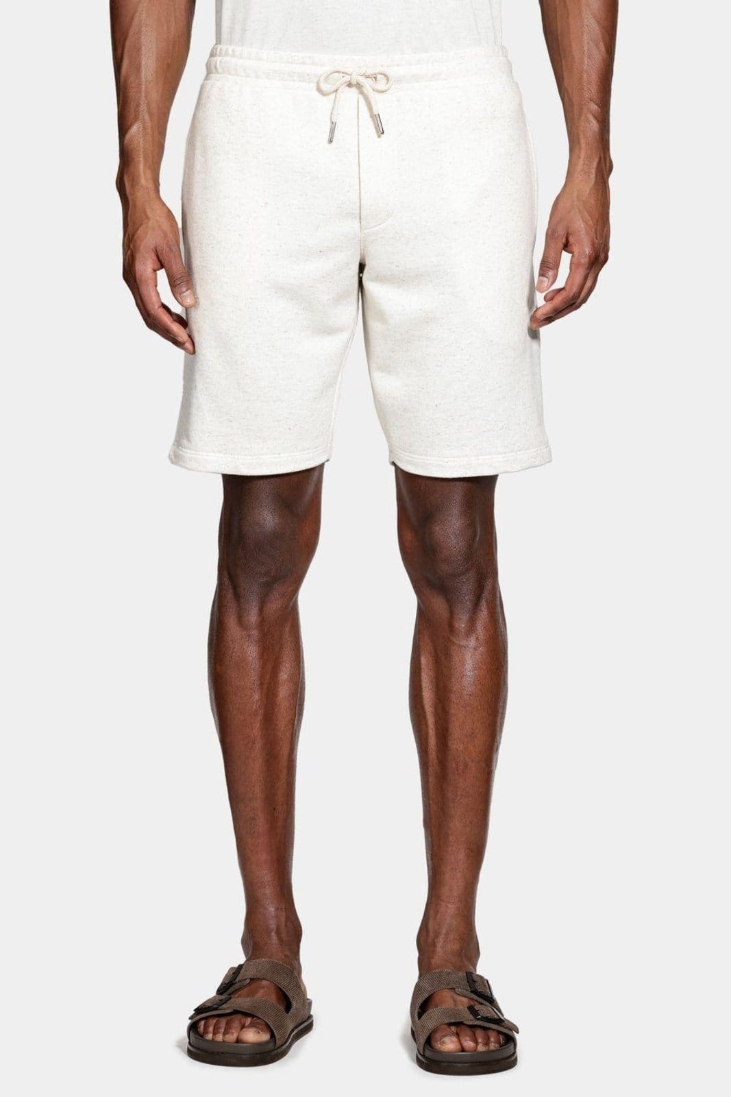 Vista 2 Bermuda Aramis Reta Moletom Cordão Natural Aramis nude natural