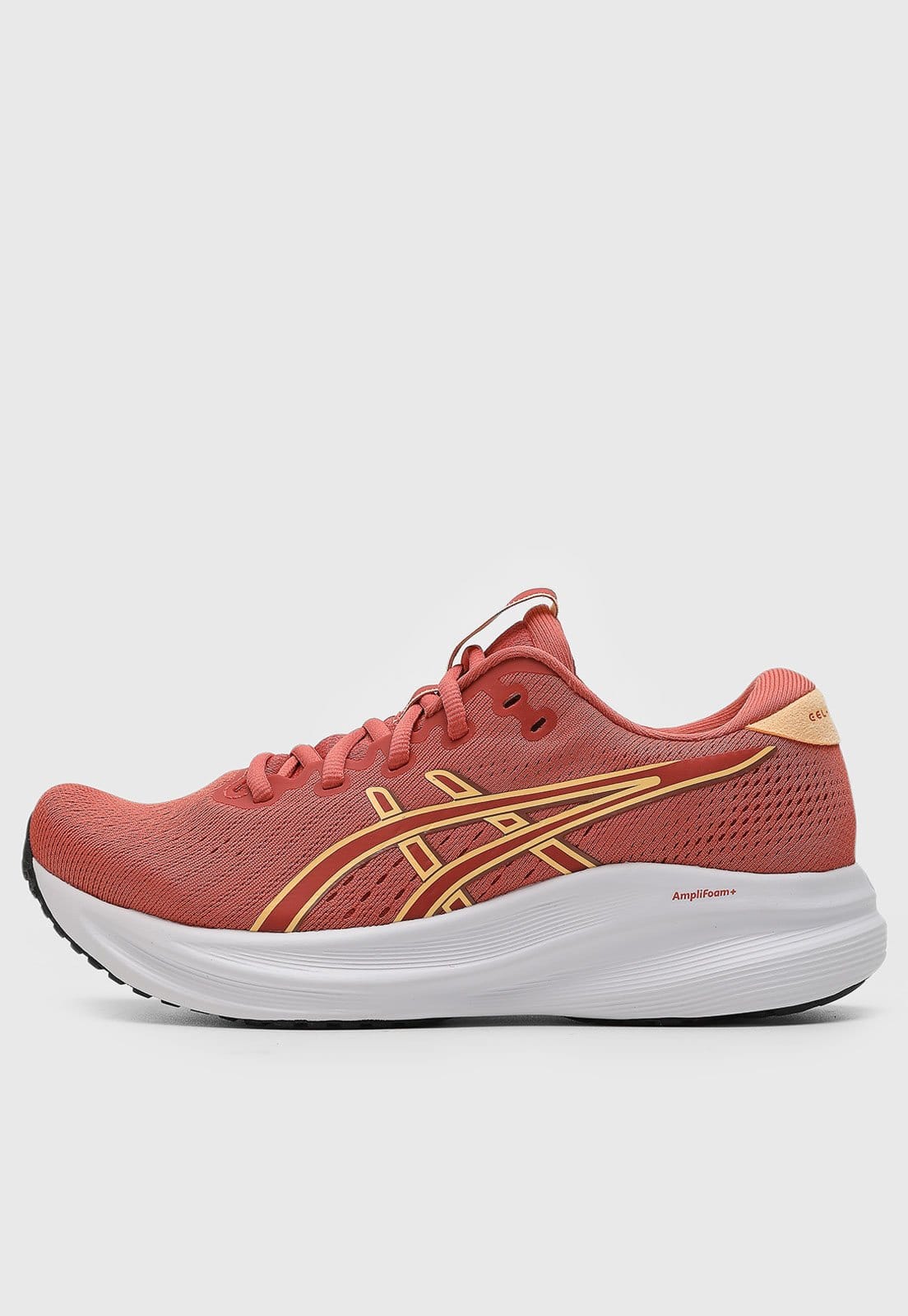 Vista principal Tênis Feminino Asics Gel Excite 11 e Laranja ASICS rosa