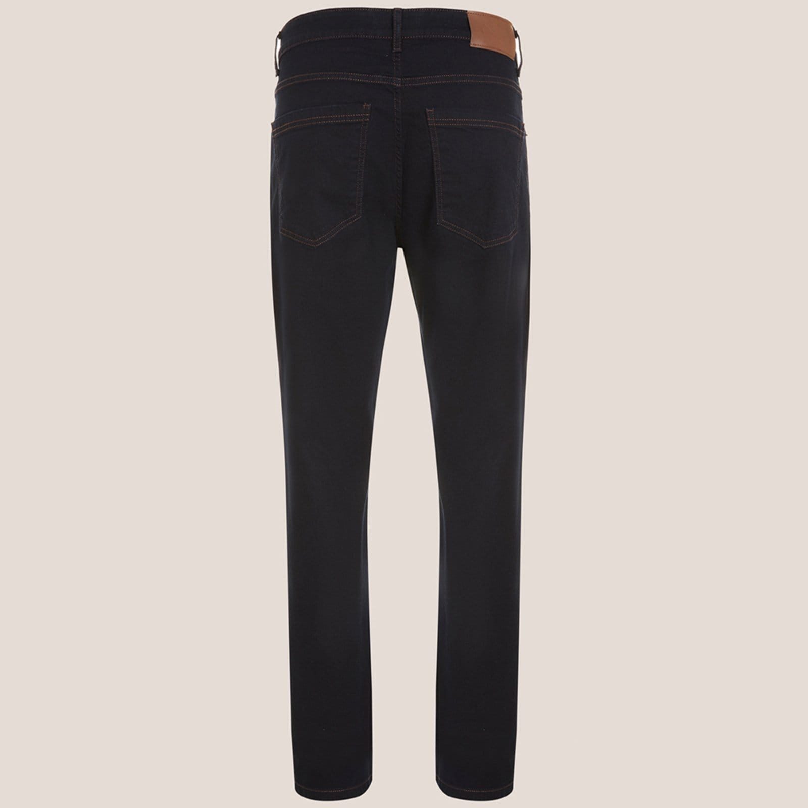 Vista 2 Calça Jeans Dudalina Right Classica Ou25 Masculino Dudalina azul