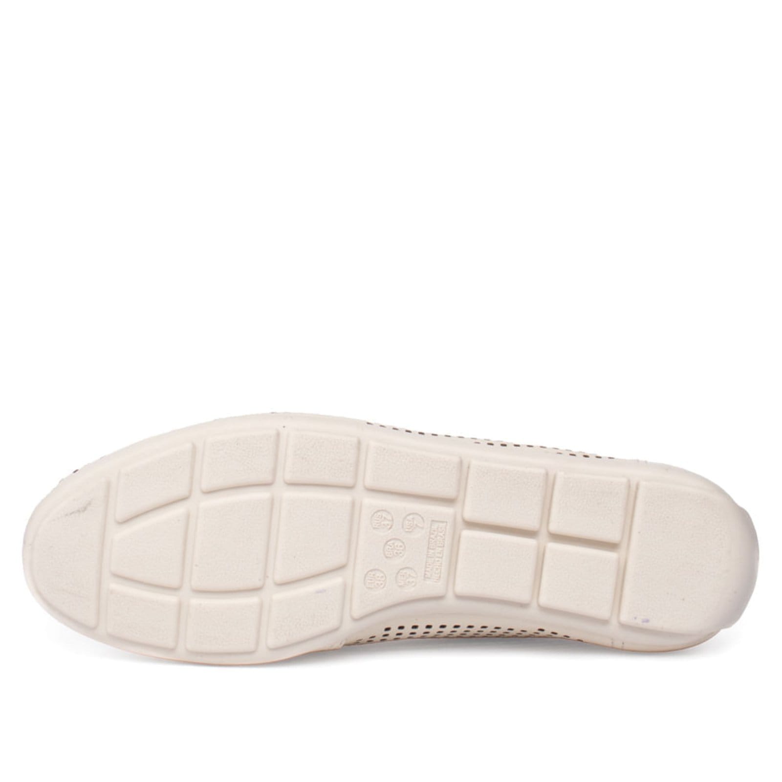 Mocassim Feminino Comfortflex Microfuros Claro - 2