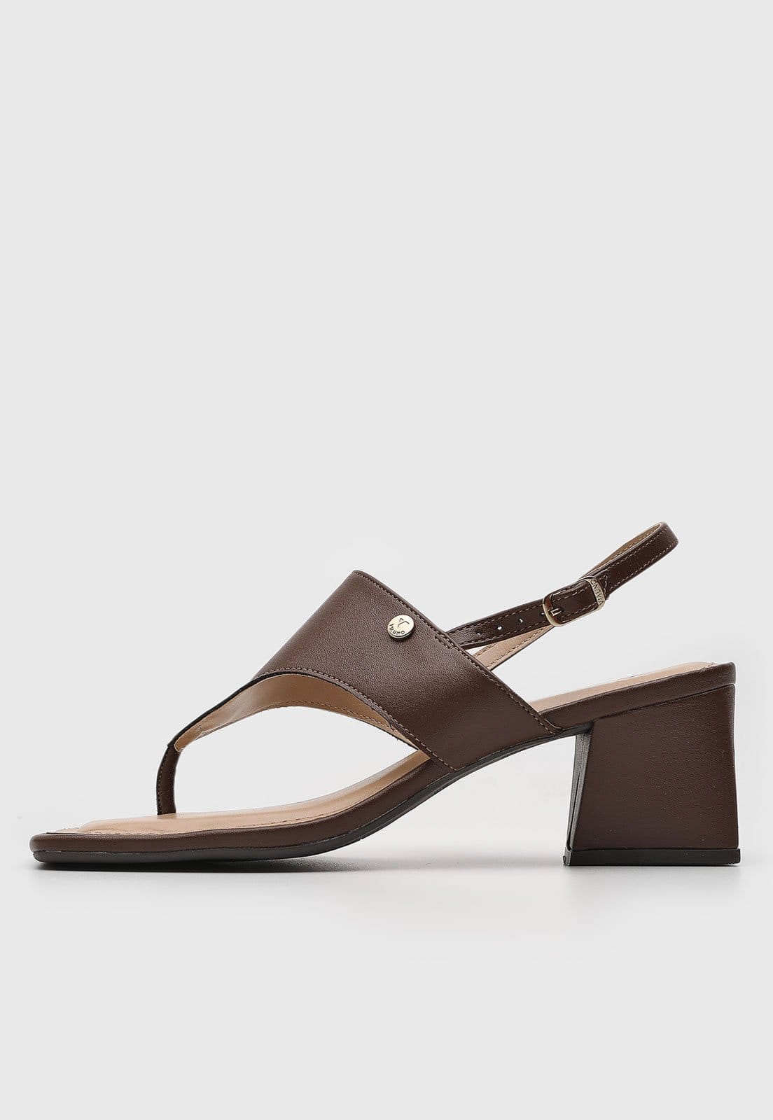 Sandália VIA UNO Salto Geométrico