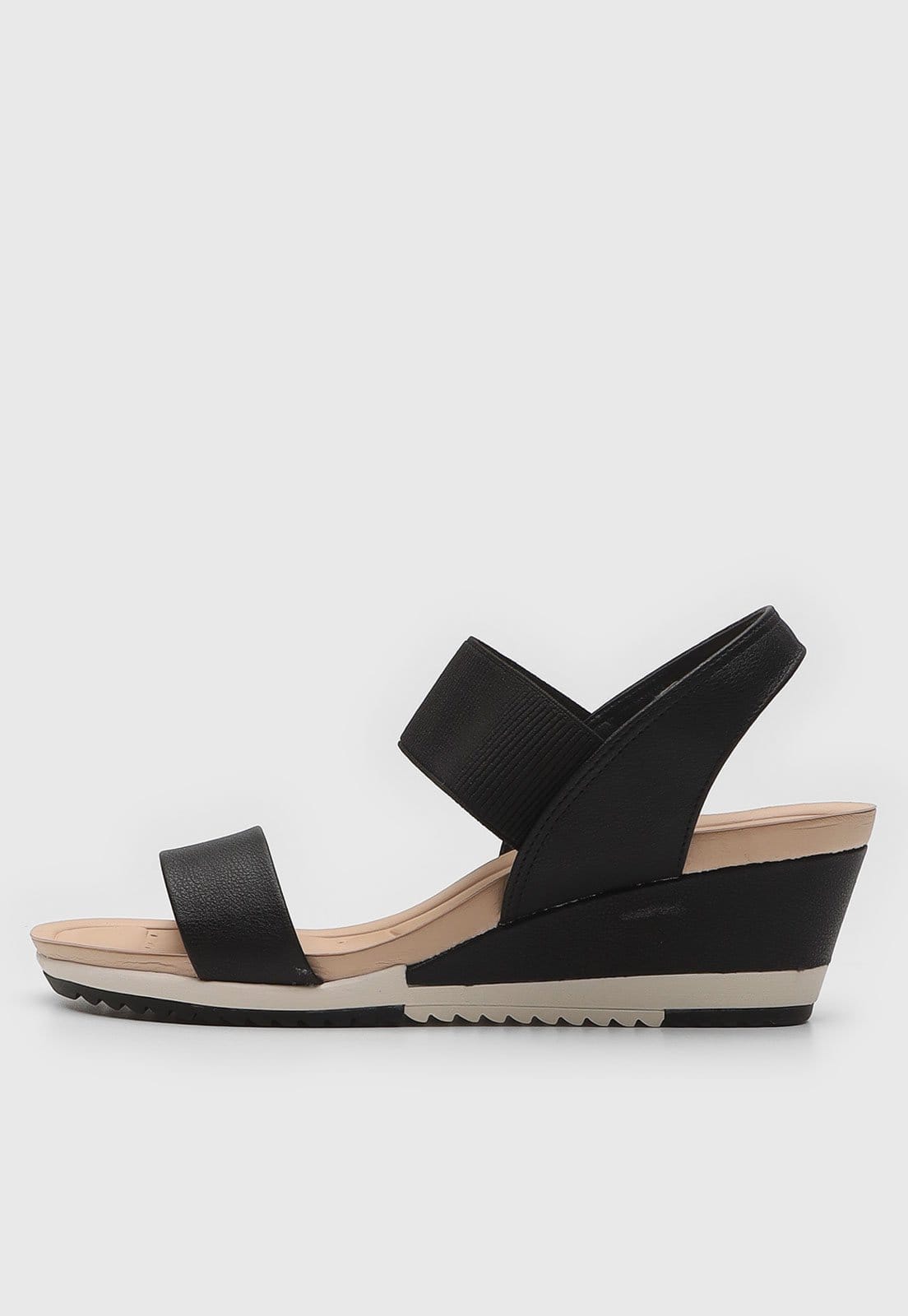 Vista principal Sandália Modare Liso Preta MODARE preto