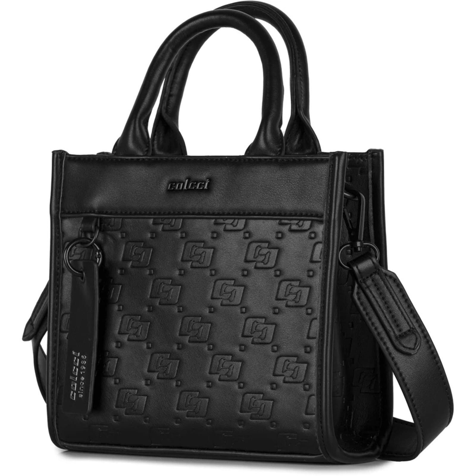 Vista 2 Bolsa Mini Tote Colcci Jane Ve26 Feminino Colcci preto