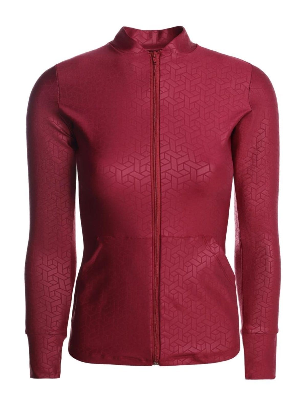 Jaqueta Cirrê Vels Feminina BORDO