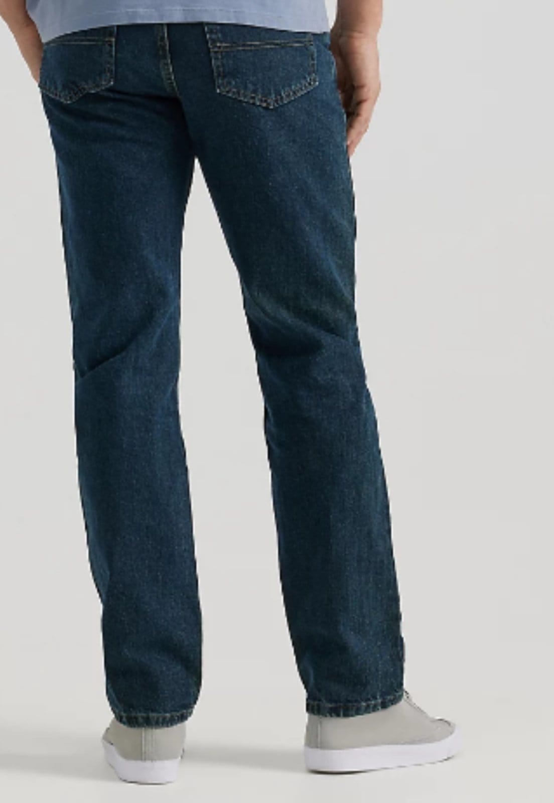 Vista 2 Calça Jeans Premium Tradicional Masculina Versatti Milão C Versatti azul