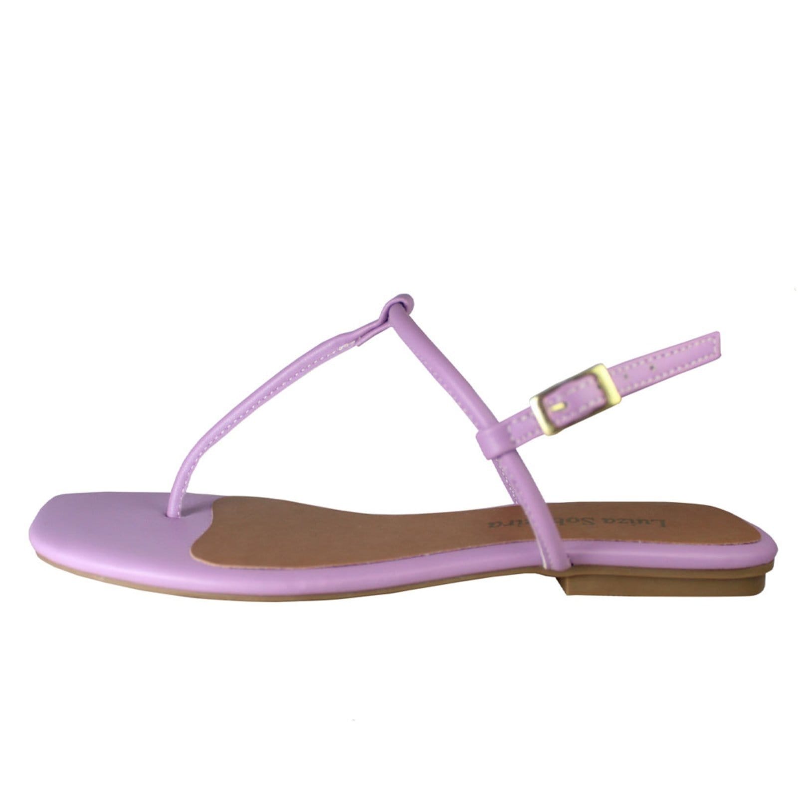 Vista 2 Rasteira Luiza Sobreira Lilás Mod. 2101 Luiza Sobreira roxo