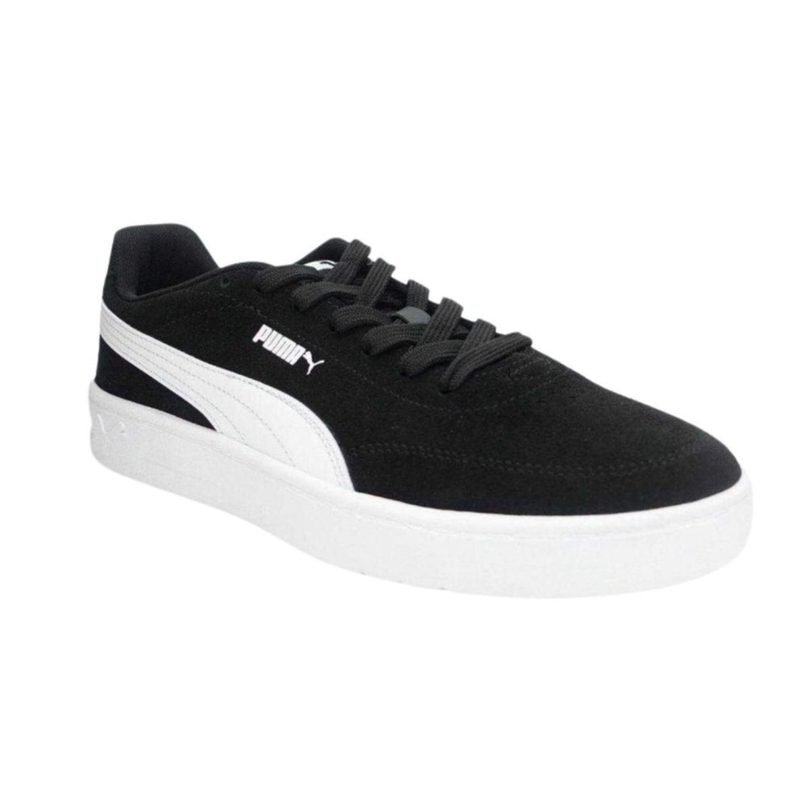 Vista 2 Tênis Casual Masculino Puma Court Classic Clean Sd Puma preto