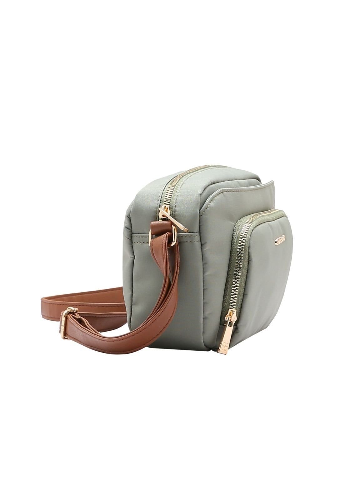 Vista 2 Bolsa Feminina Chenson Microfiber Musgo 3184587 Chenson verde