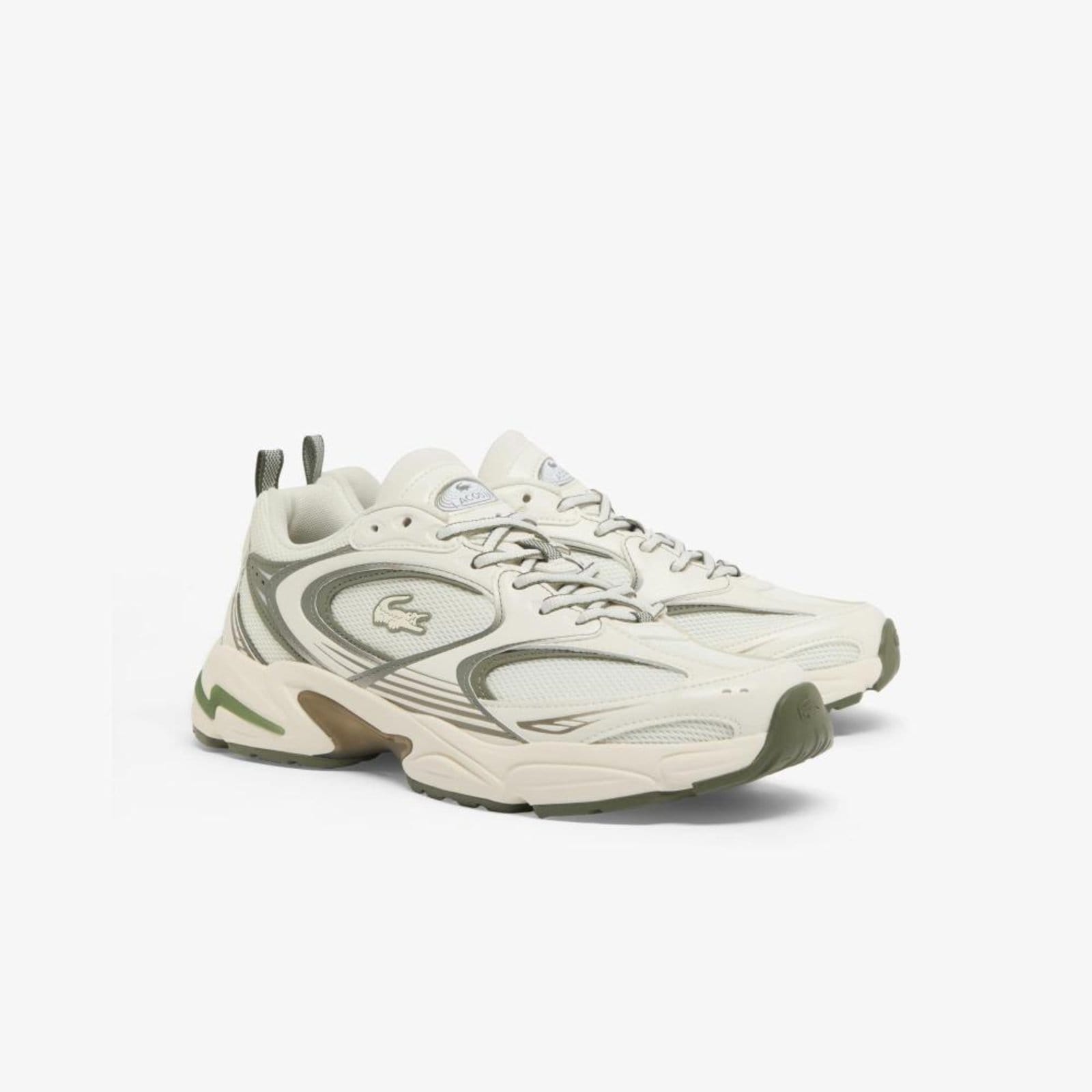 Vista 2 Tênis Masculino Storm 96 2K Lacoste bege