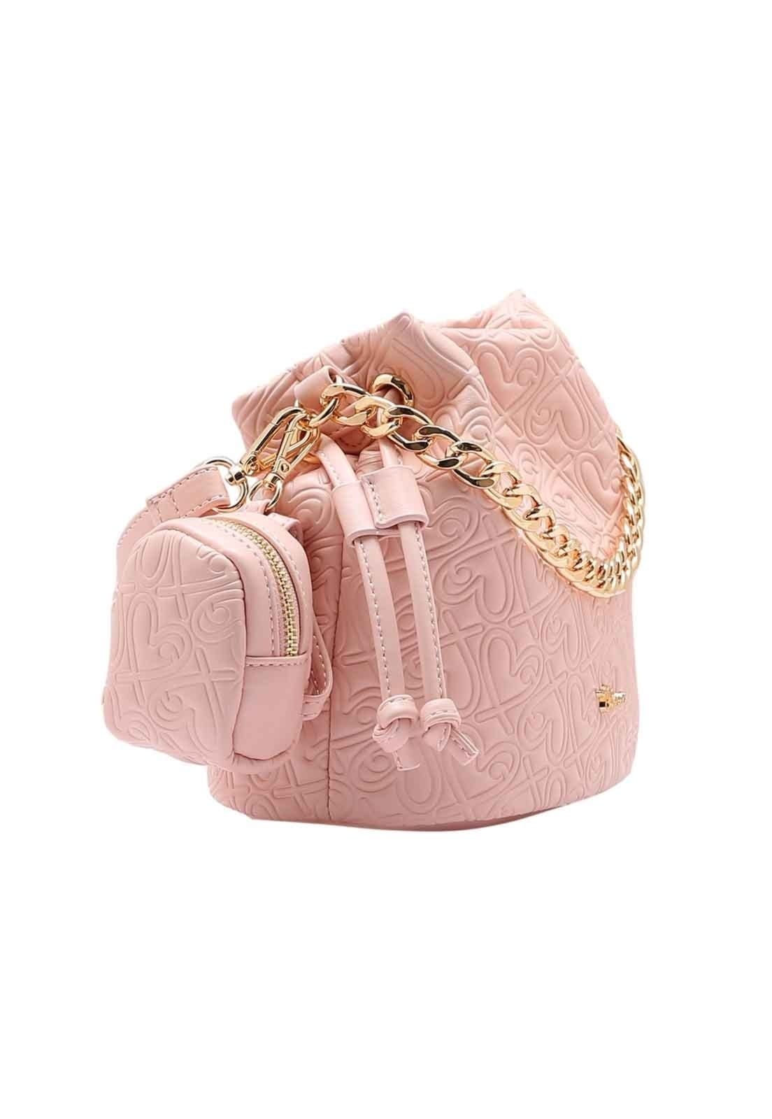 Vista 2 Bolsa Feminina Chenson Original Heart Cool Saco 3485105 Chenson rosa