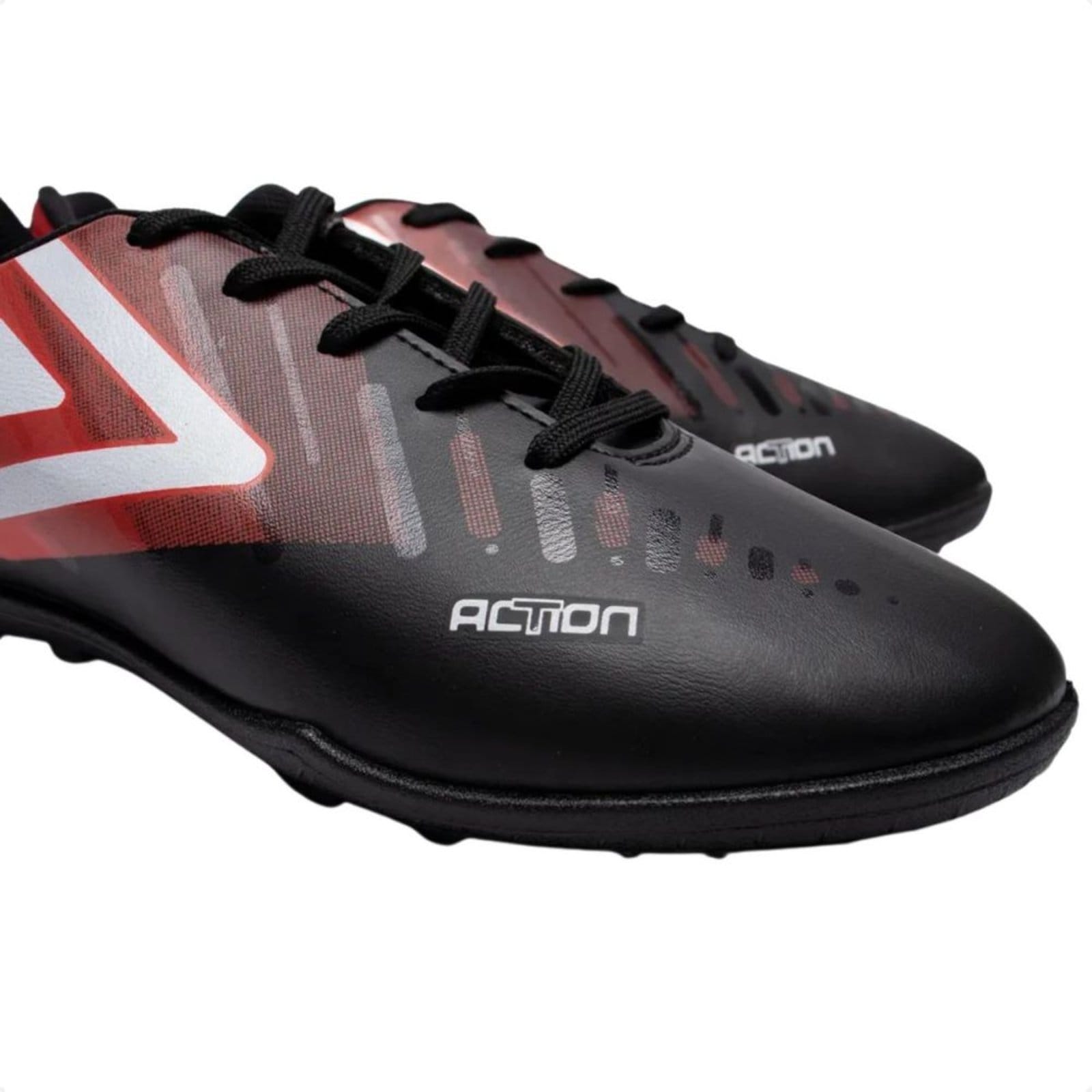 Vista 2 Chuteira Society Masculina Umbro Action Preta Umbro preto