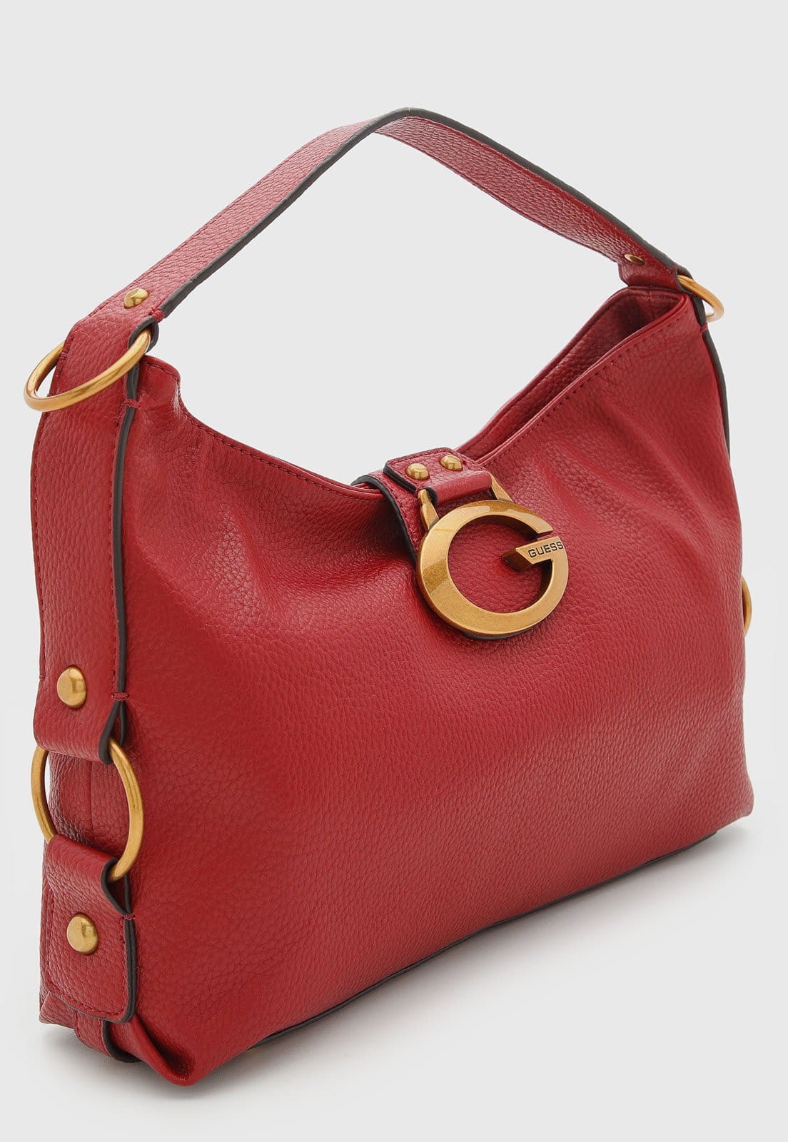 Vista 2 Bolsa Feminina Guess Grande Detalhe G Vermelha Guess vermelho