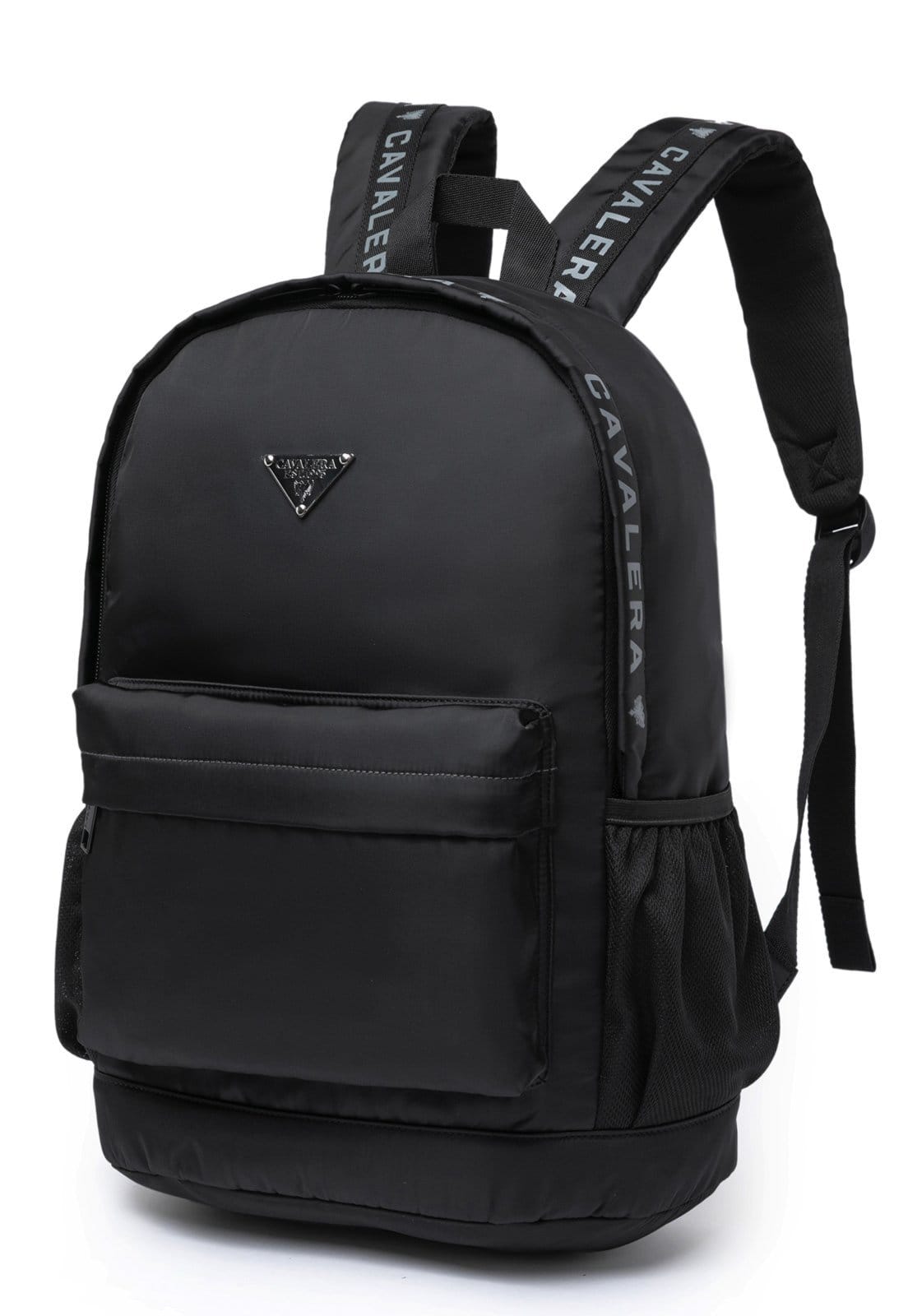 Vista 2 Mochila Cavalera Feminina Espaçosa Escolar Resistente Cavalera preto