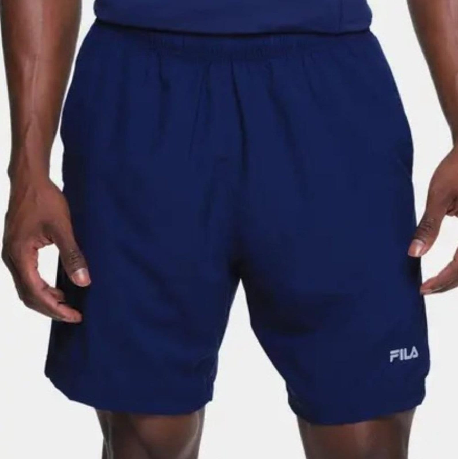 Vista principal Bermuda Masculina Fila Myler Diamond II Corrida 1343289 Marinho 10 Fila azul marinho