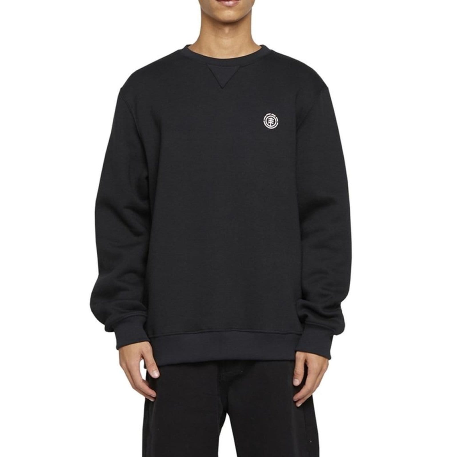 Vista principal Moletom Element Careca Logo Chest 305G WT24 Element preto