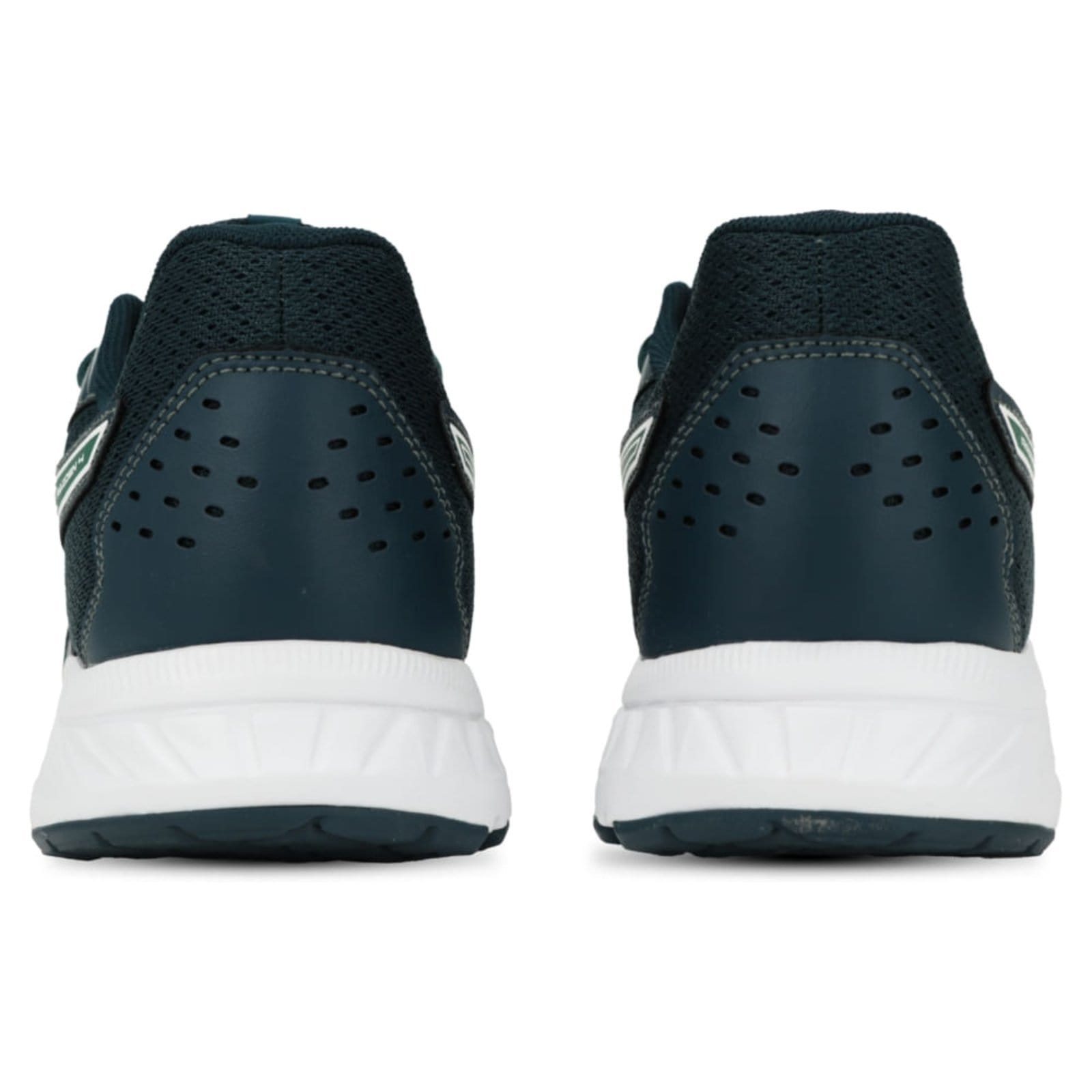 Vista 2 Tênis ASICS Raiden 4 - Masculino Branco ASICS verde