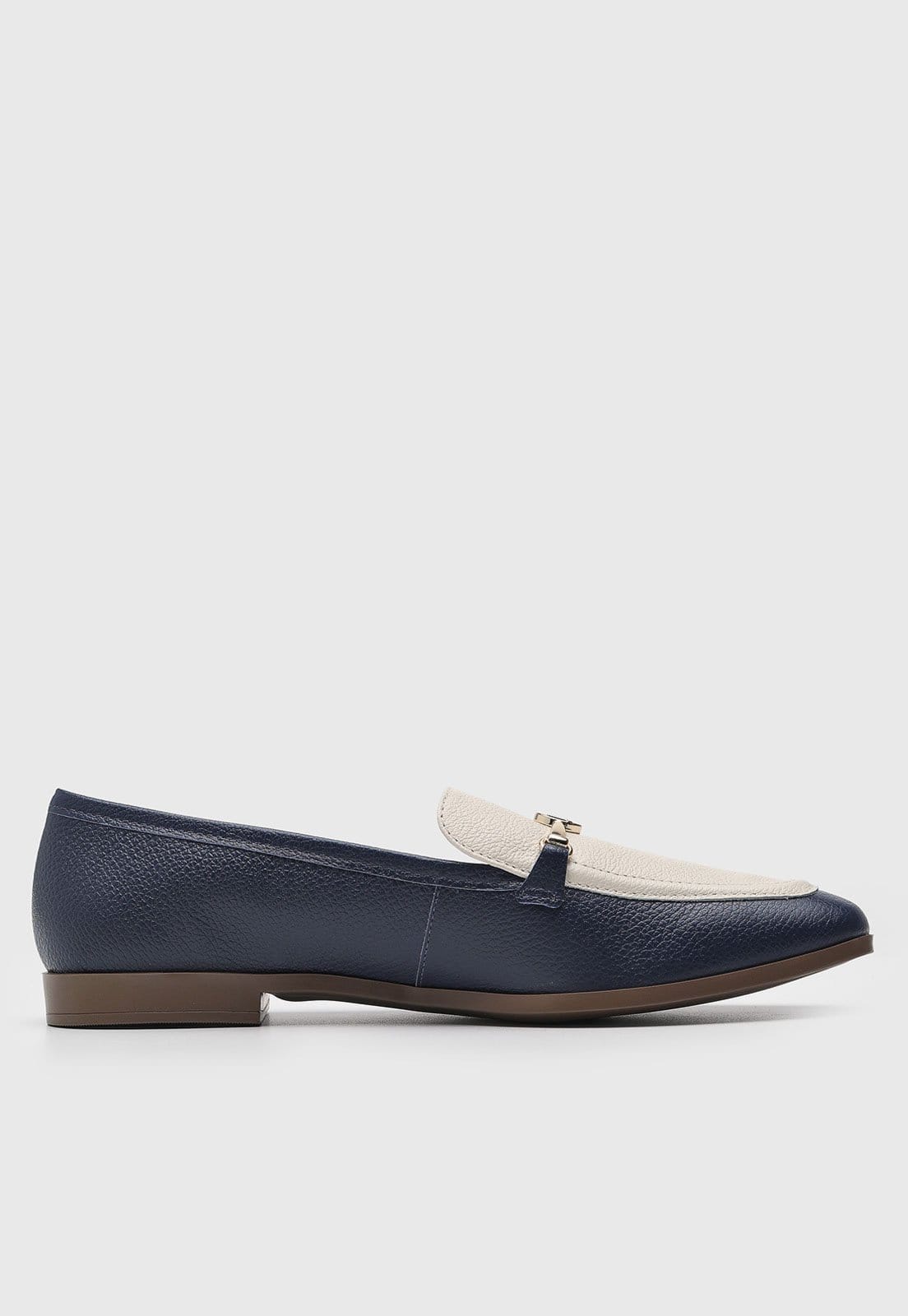 Vista 2 Mocassim Feminino Jorge Bischoff Loafer Jorge Bischoff azul marinho