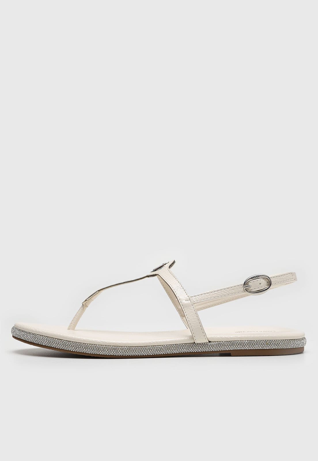 Vista principal Rasteira Fechada Feminina Lança Perfume Tiras Off-White Lança Perfume off-white white