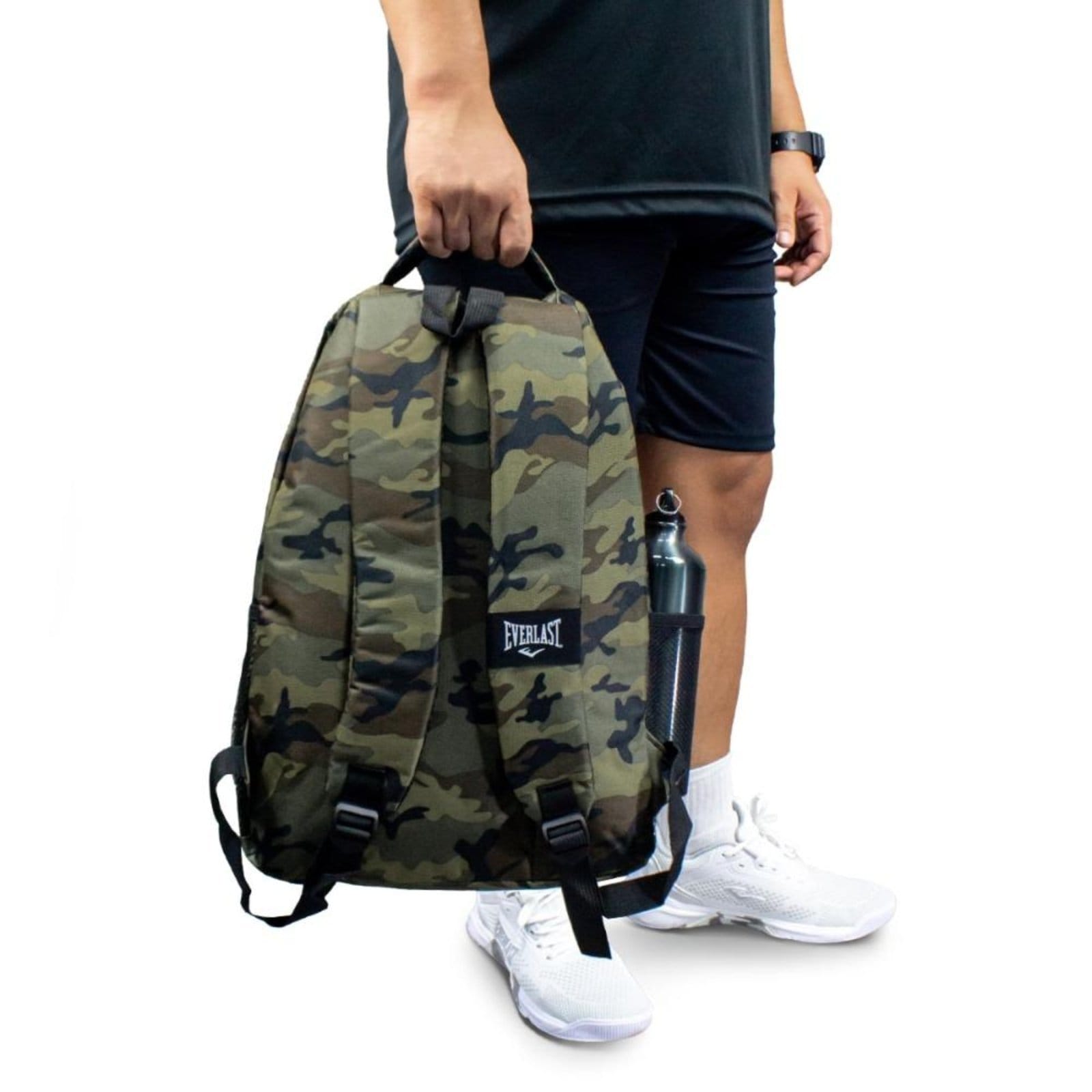 Vista 2 Mochila Everlast Unissex Army Everlast preto