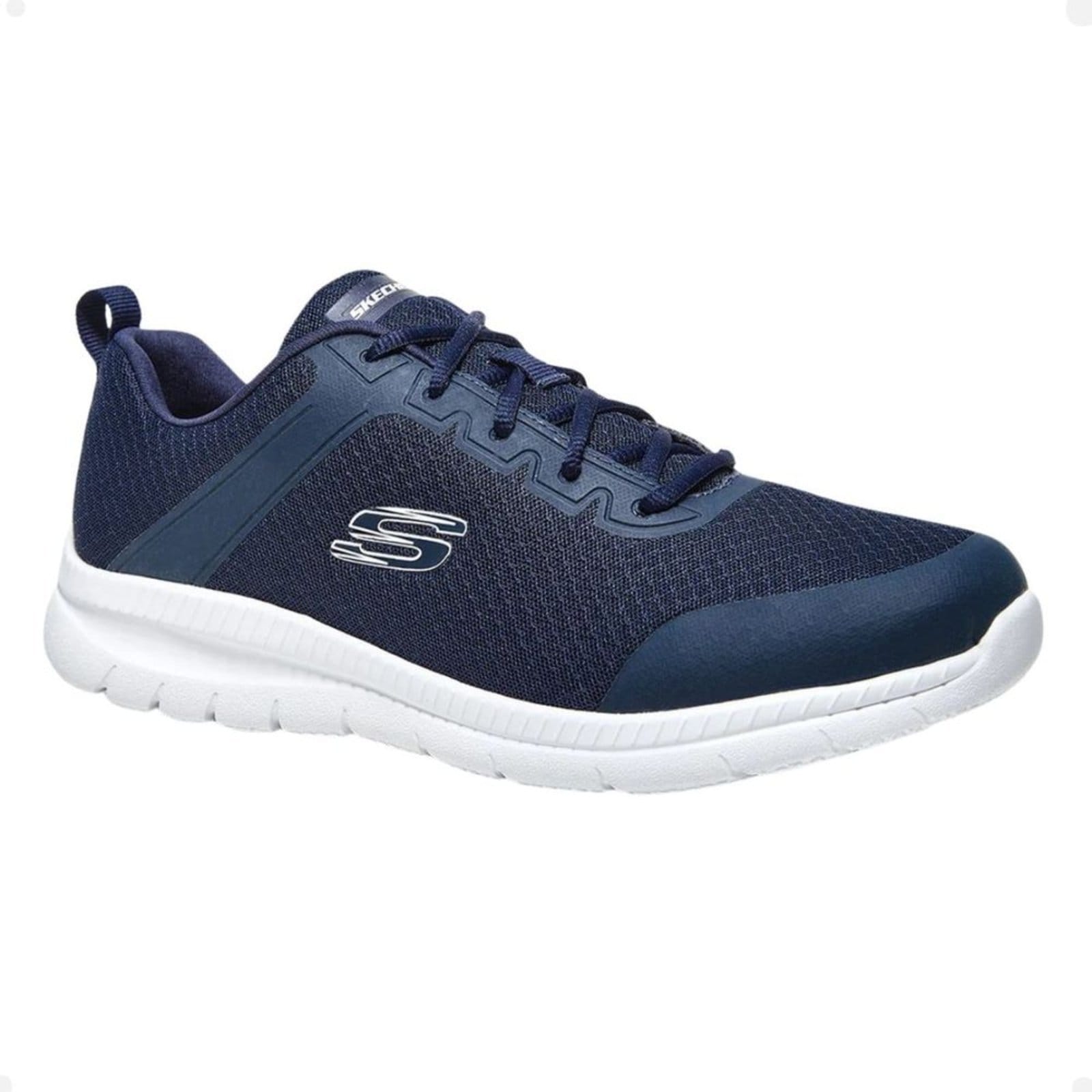Vista 2 Tênis Running Masculino Skechers Bountiful Skechers azul